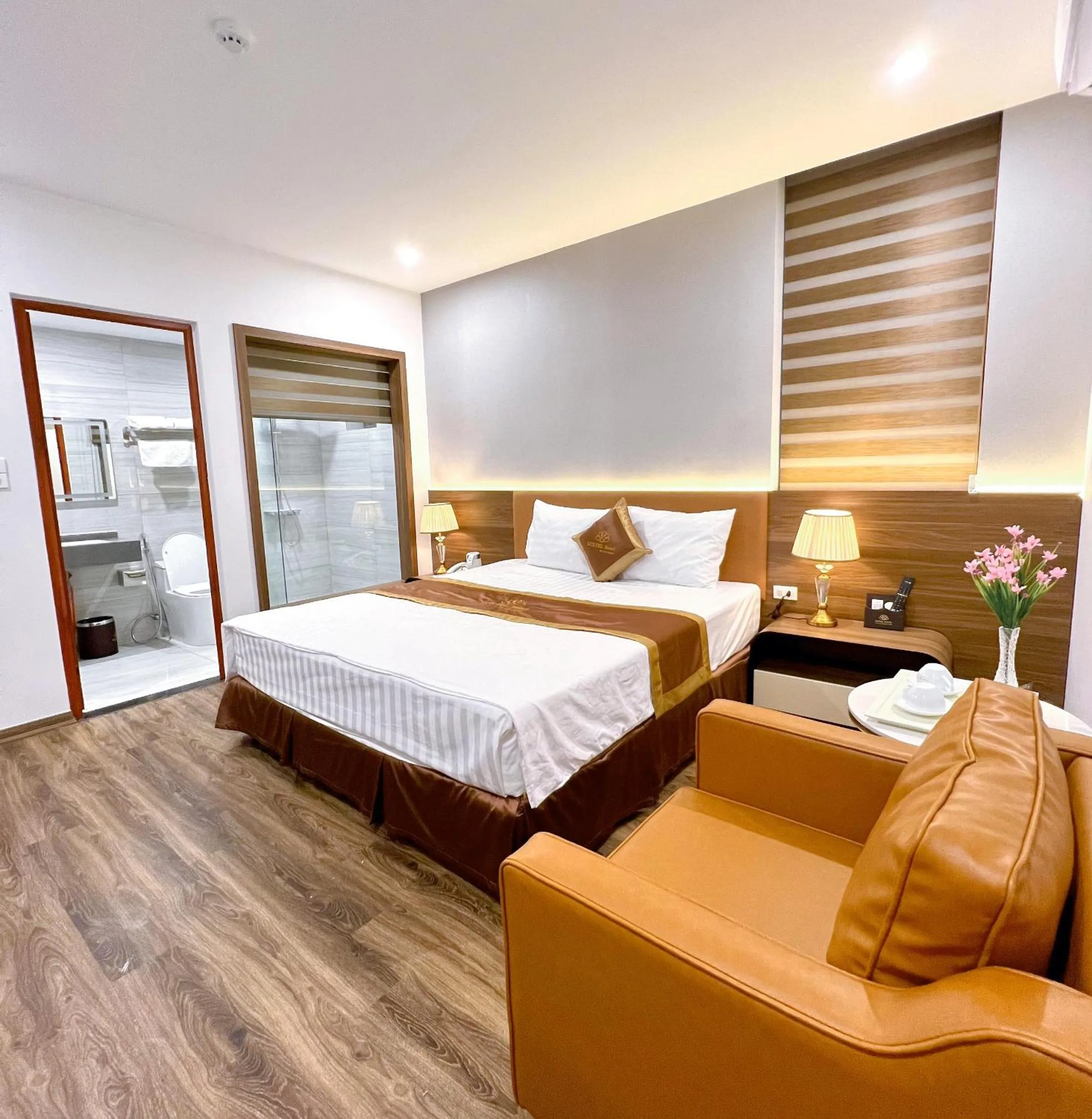 Bed in Luxtel Hotel Ngoại Giao Đoàn