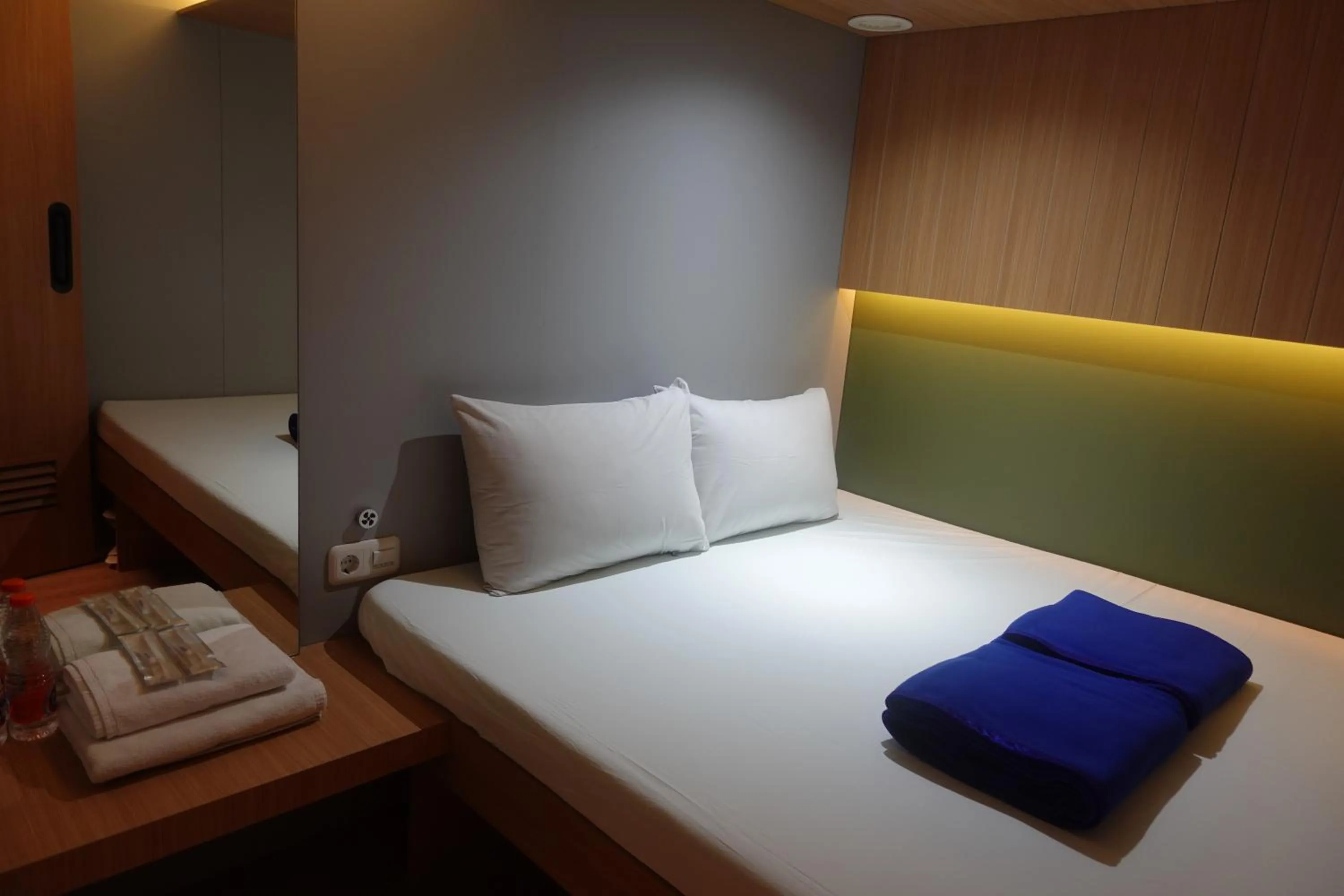 Bedroom, Bed in PassGo Digital Airport Terminal 2 Soekarno Hatta