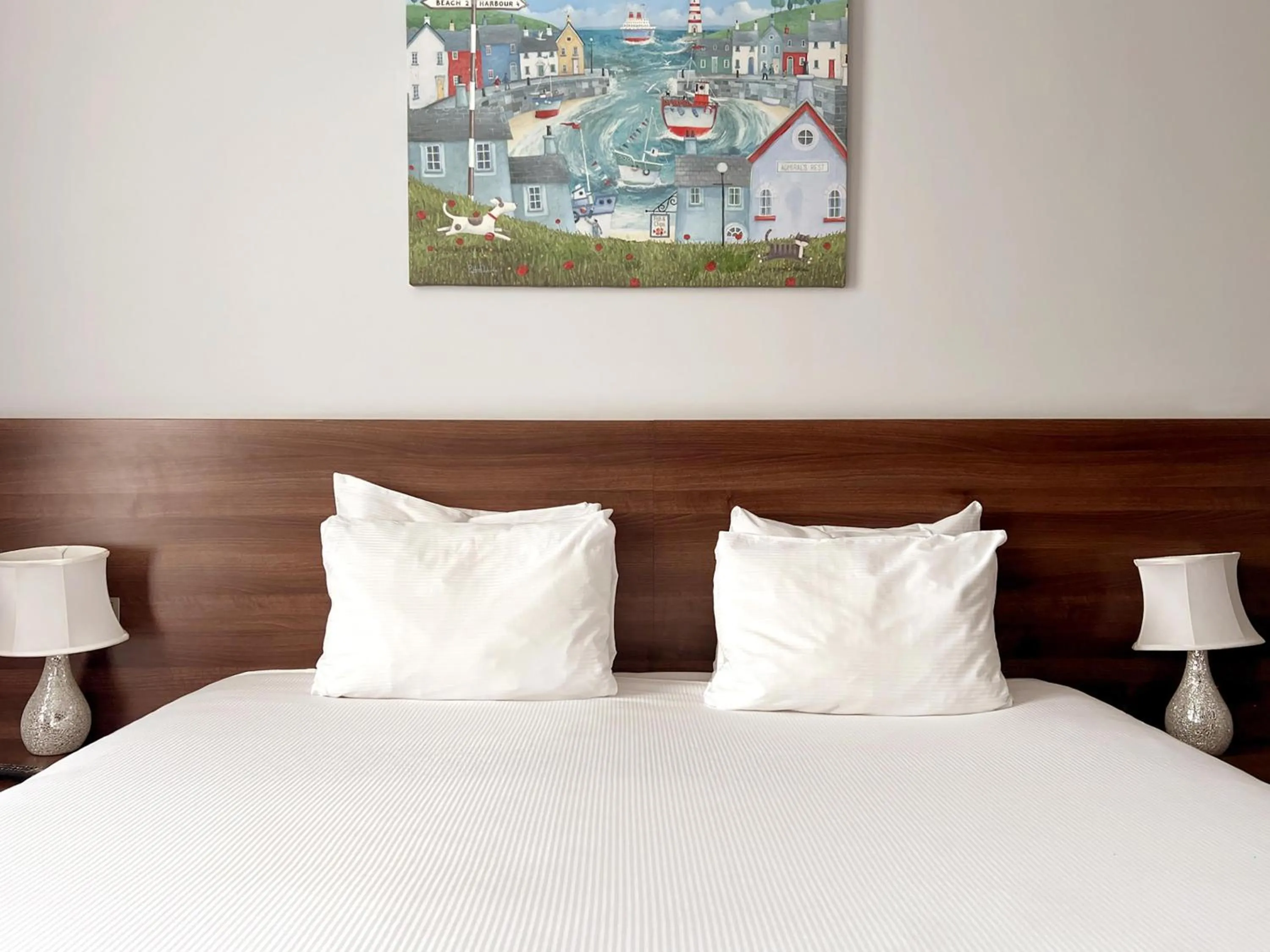 Bed in The View Hotel Folkestone, a member of Radisson Individuals