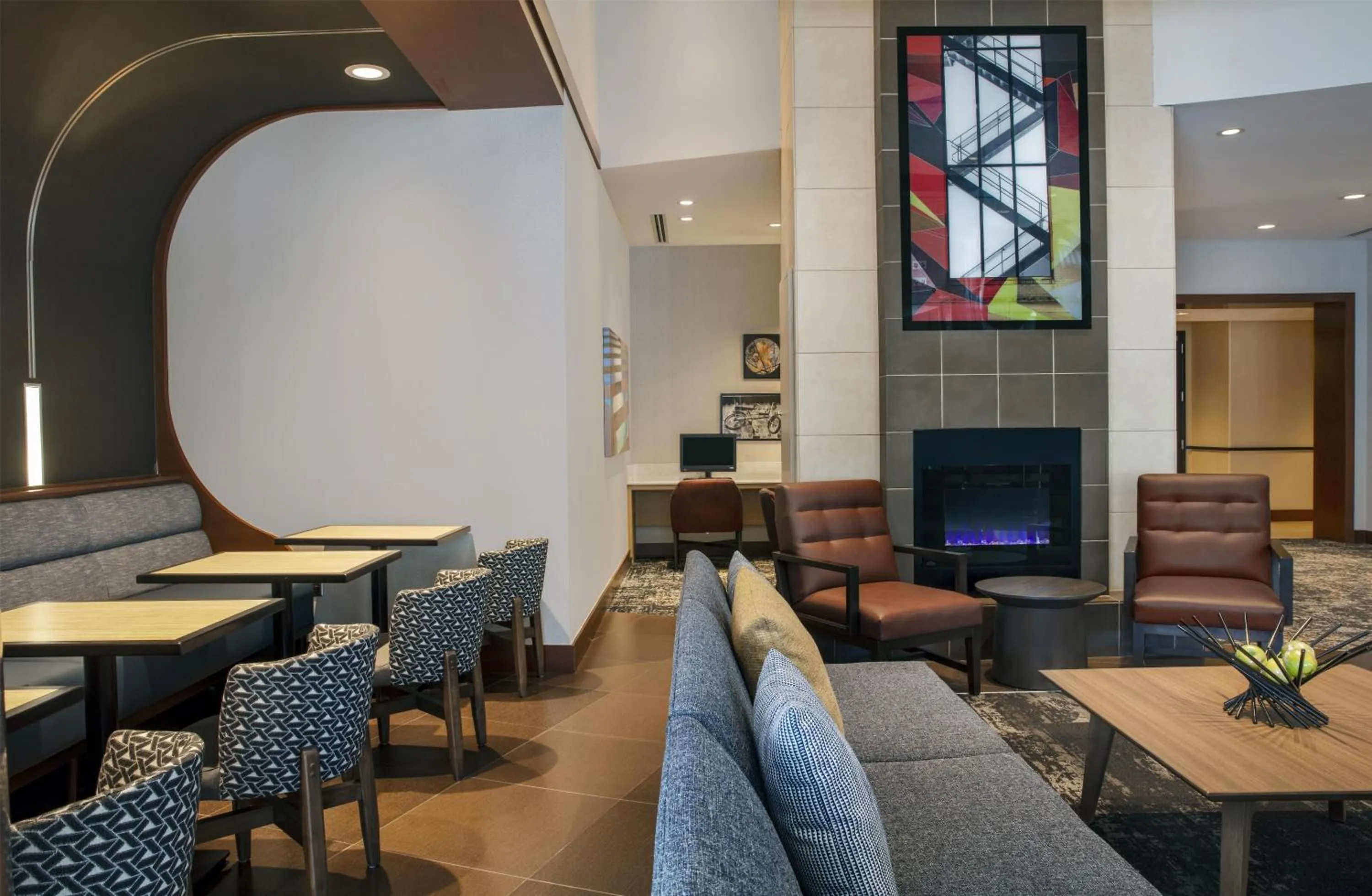 Lobby or reception in Hyatt Place Raleigh Cary