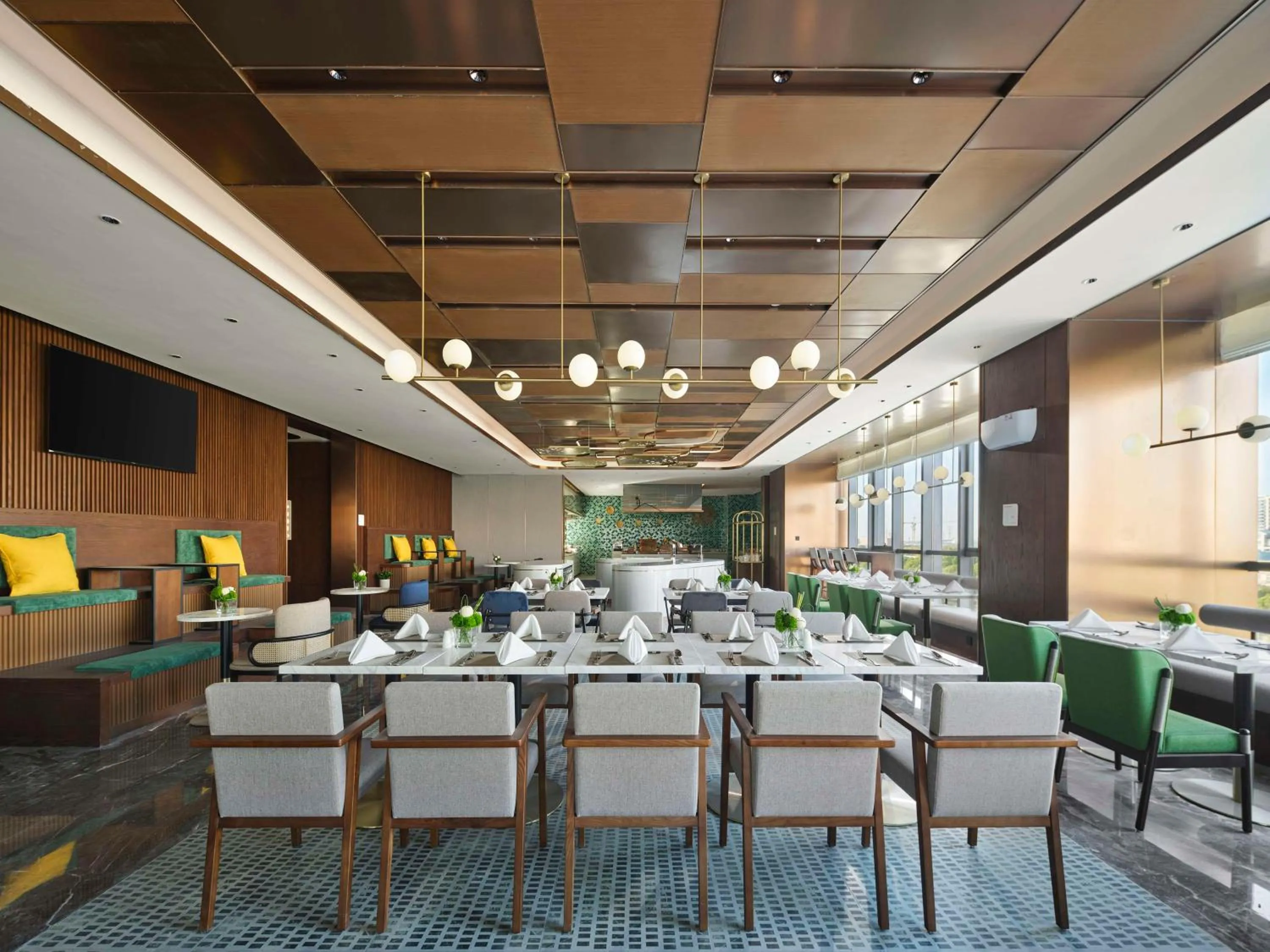 Restaurant/places to eat in Hilton Garden Inn Nantong Rudong
