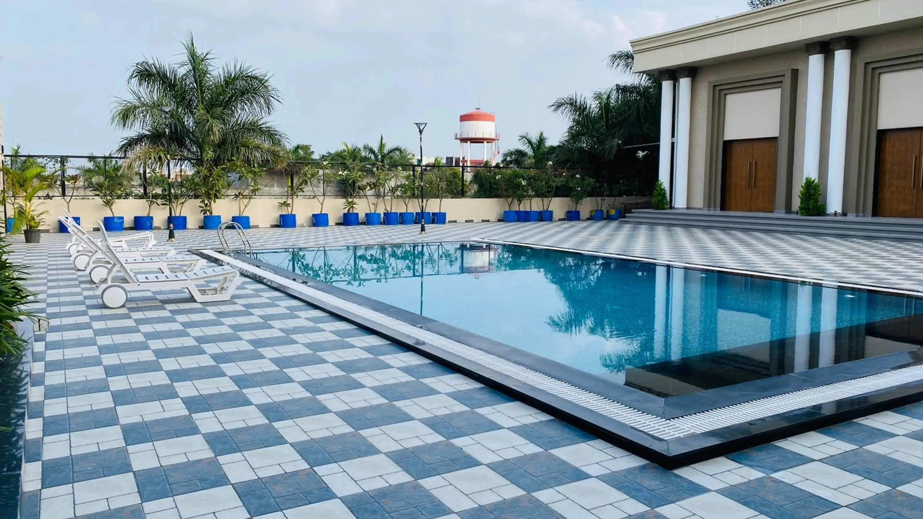 Swimming pool in Gaurison Hotel and Resorts