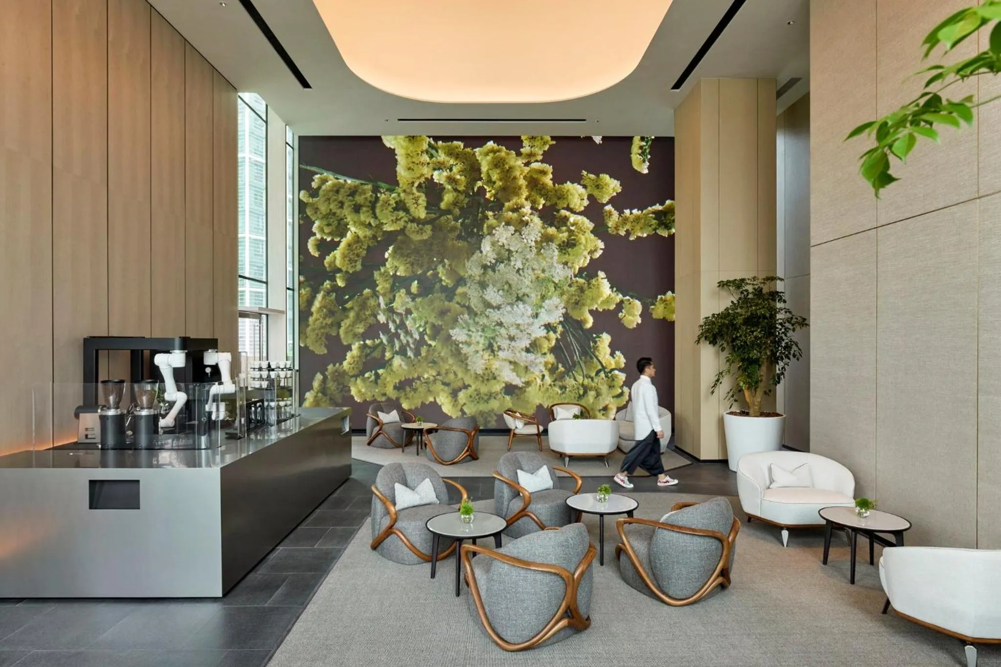 Lobby or reception in COMO Metropolitan Singapore