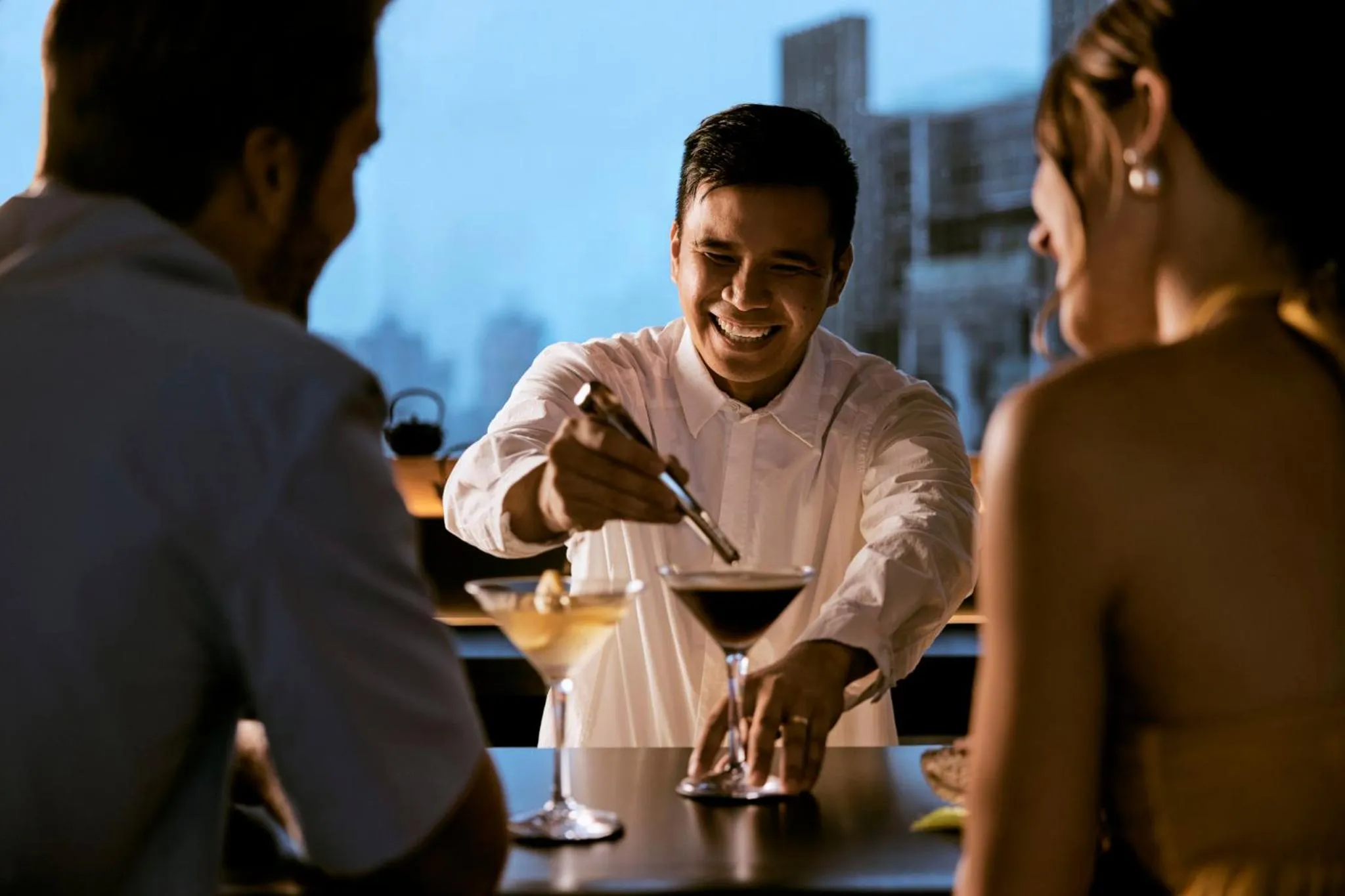 Lounge or bar in COMO Metropolitan Singapore