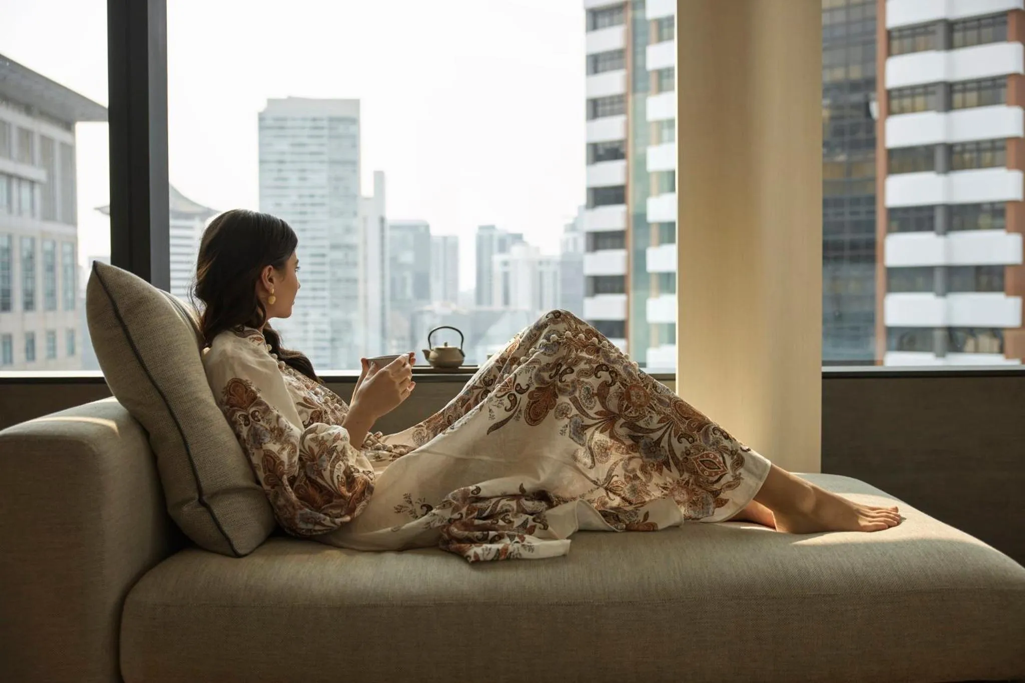 Photo of the whole room in COMO Metropolitan Singapore