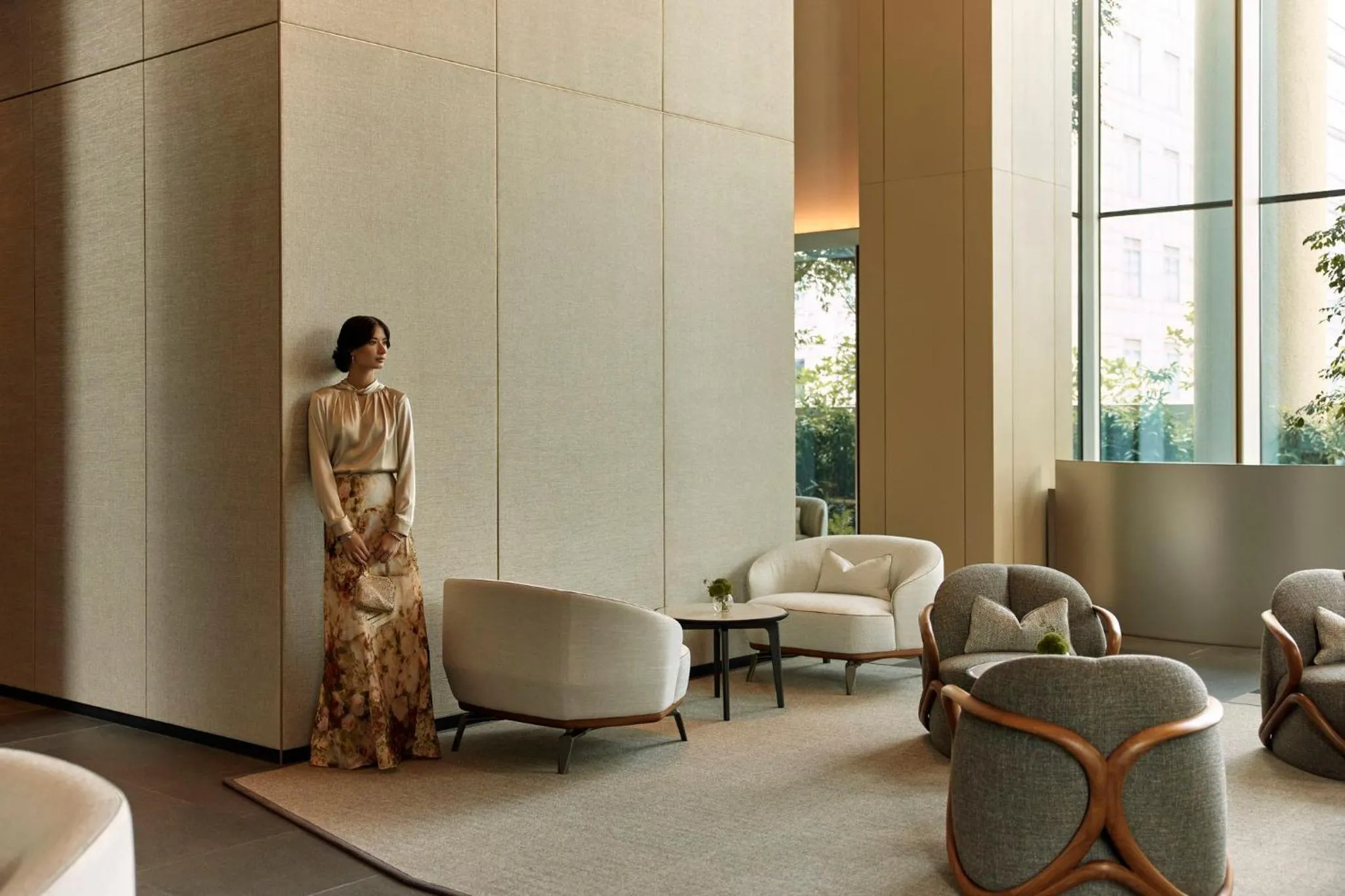 Lobby or reception in COMO Metropolitan Singapore