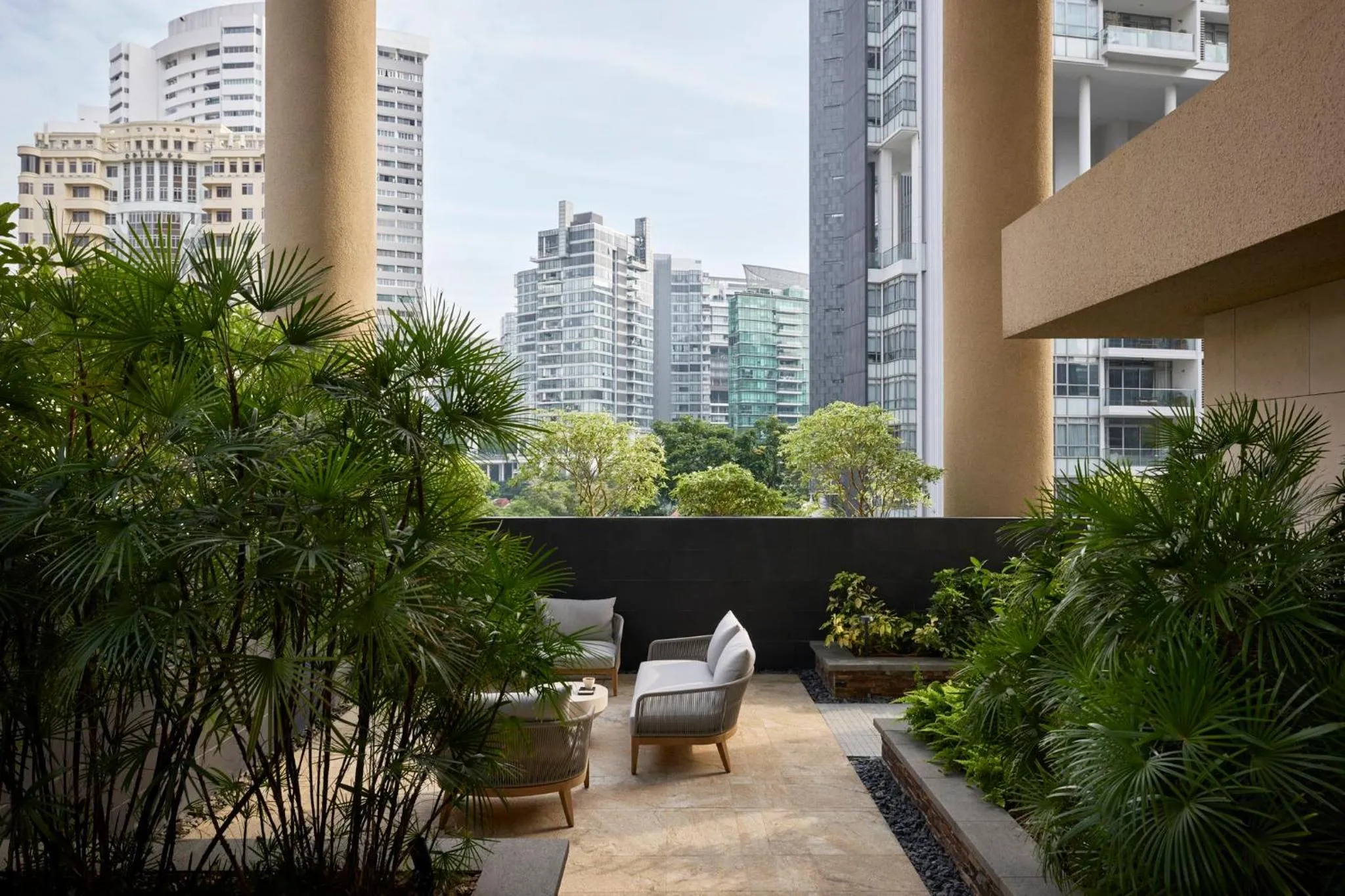 Garden in COMO Metropolitan Singapore