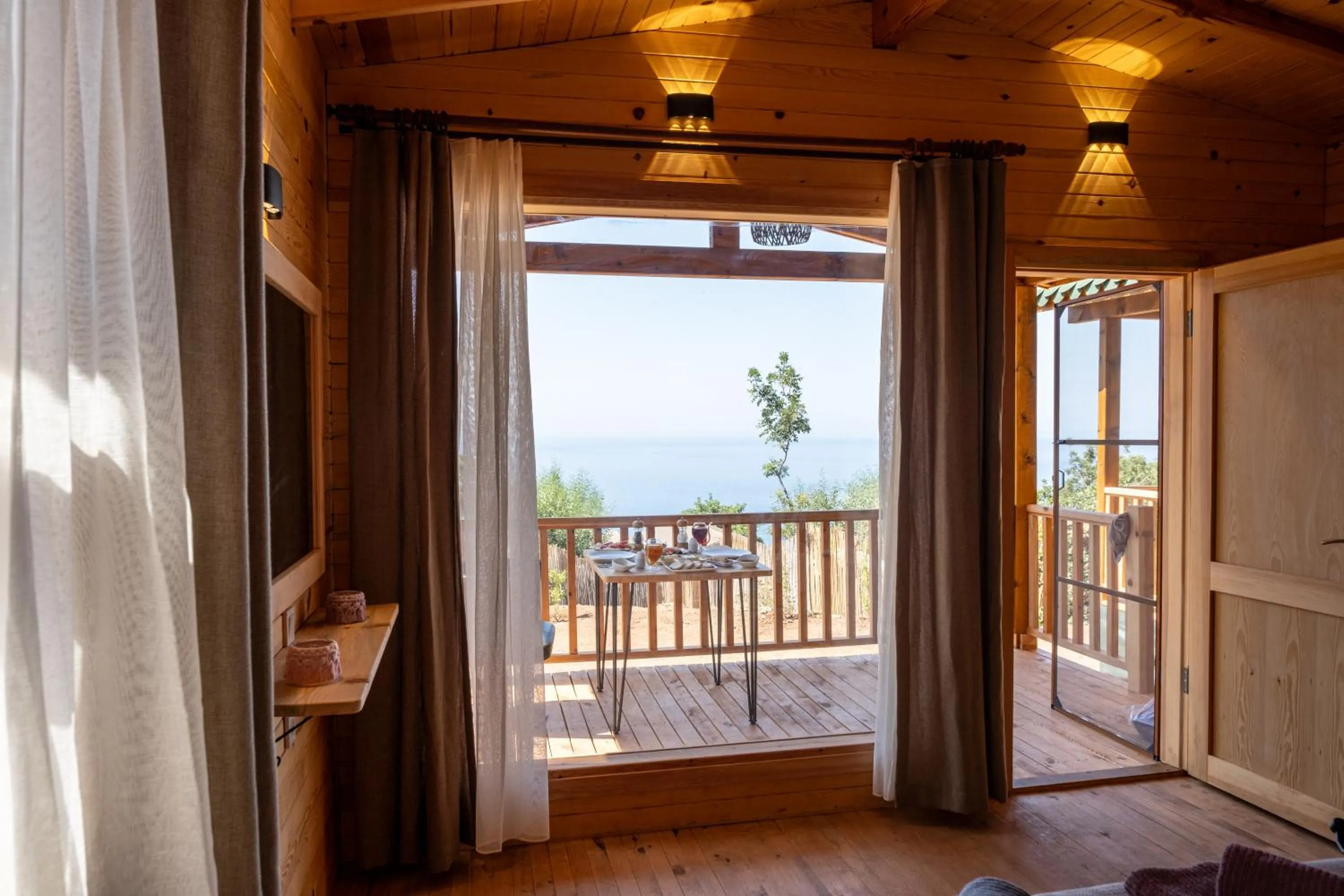 Day in Goat Bungalow and Camping