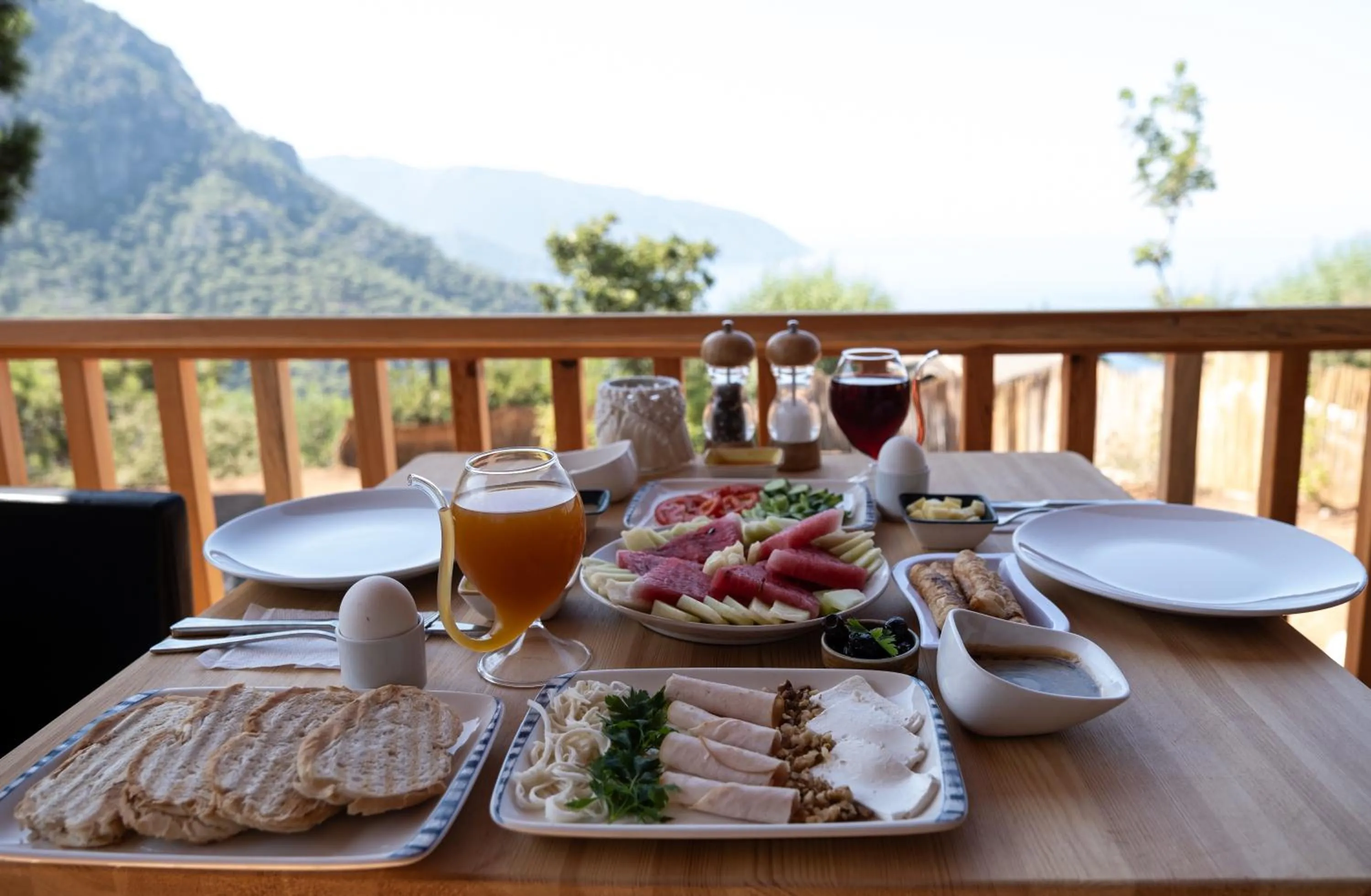 Natural landscape in Goat Bungalow and Camping