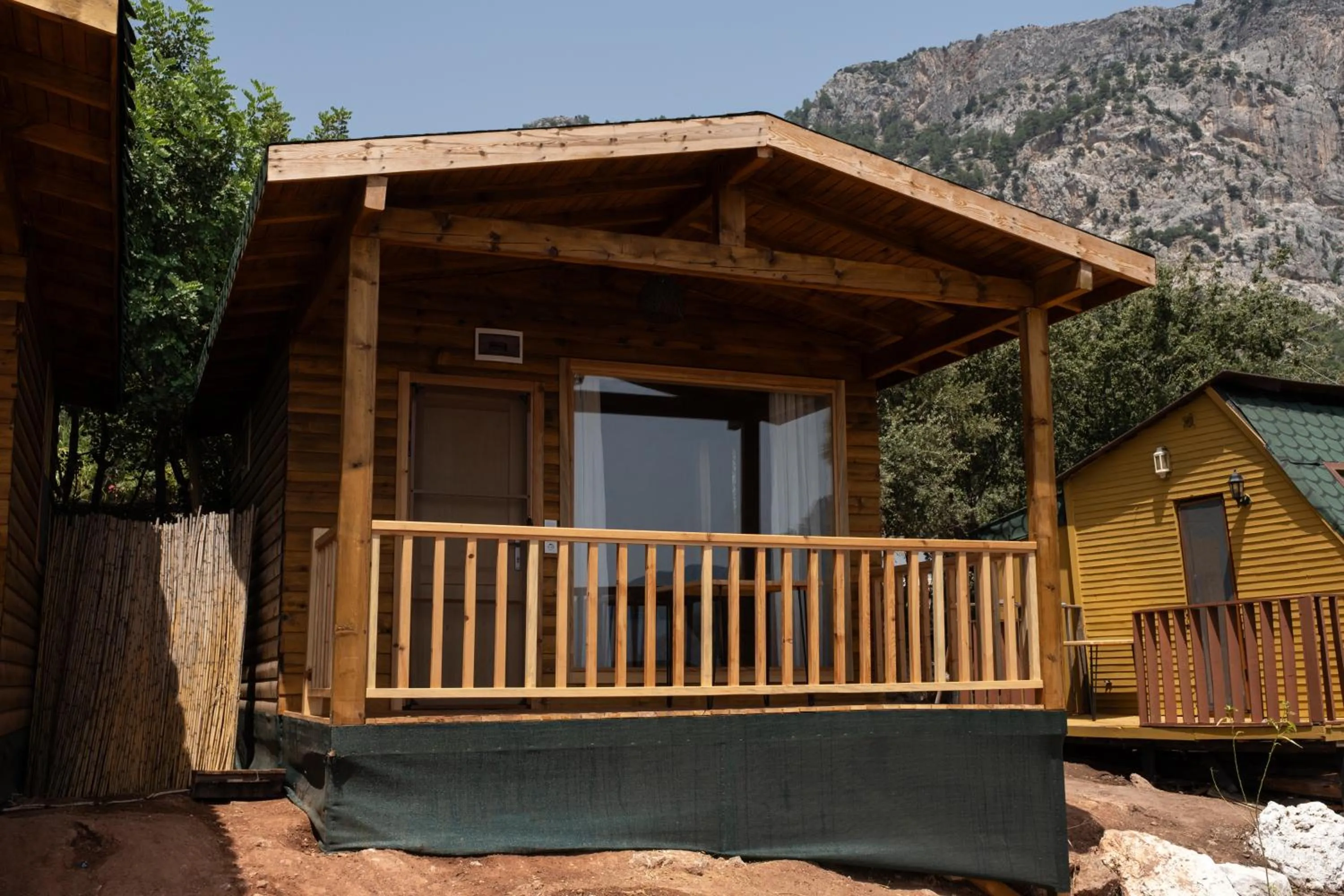 Property building in Goat Bungalow and Camping