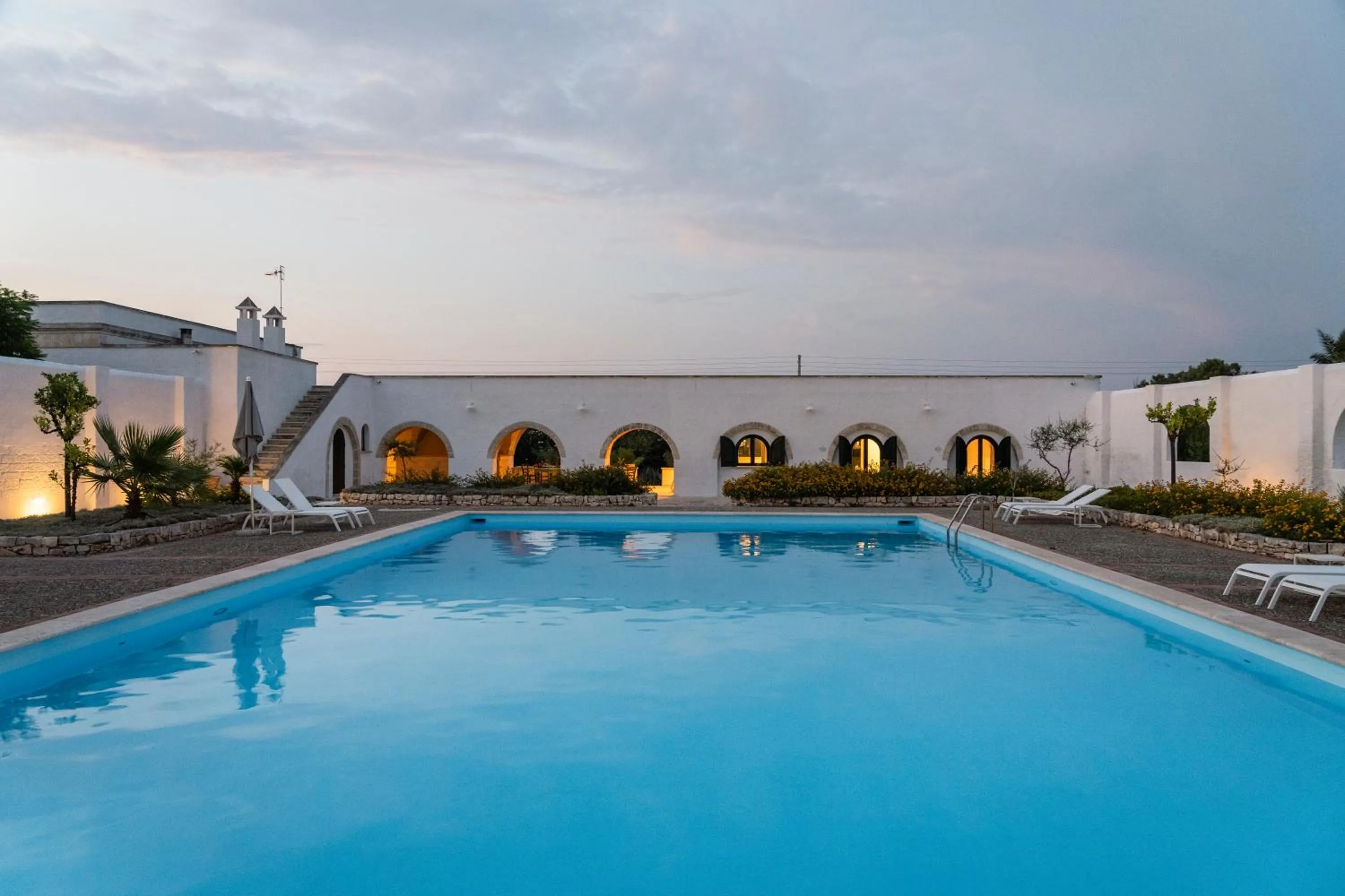 Swimming pool in Masseria Gorgognolo