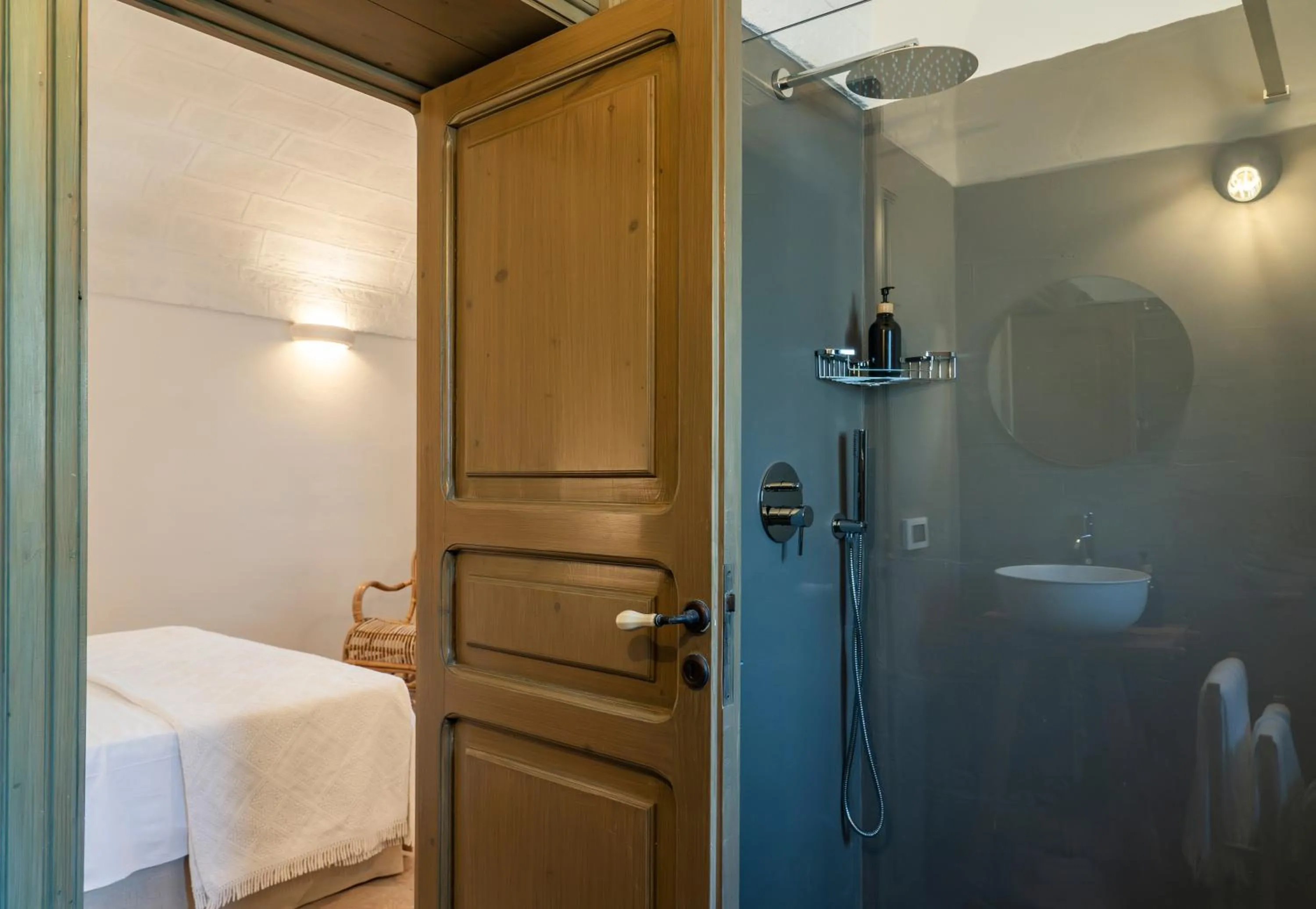 Shower in Masseria Gorgognolo