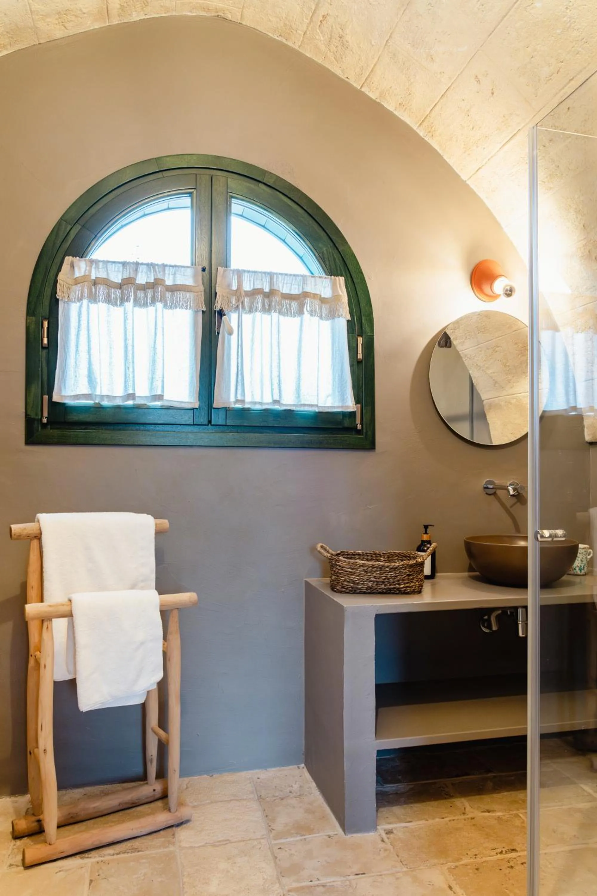 Bathroom in Masseria Gorgognolo
