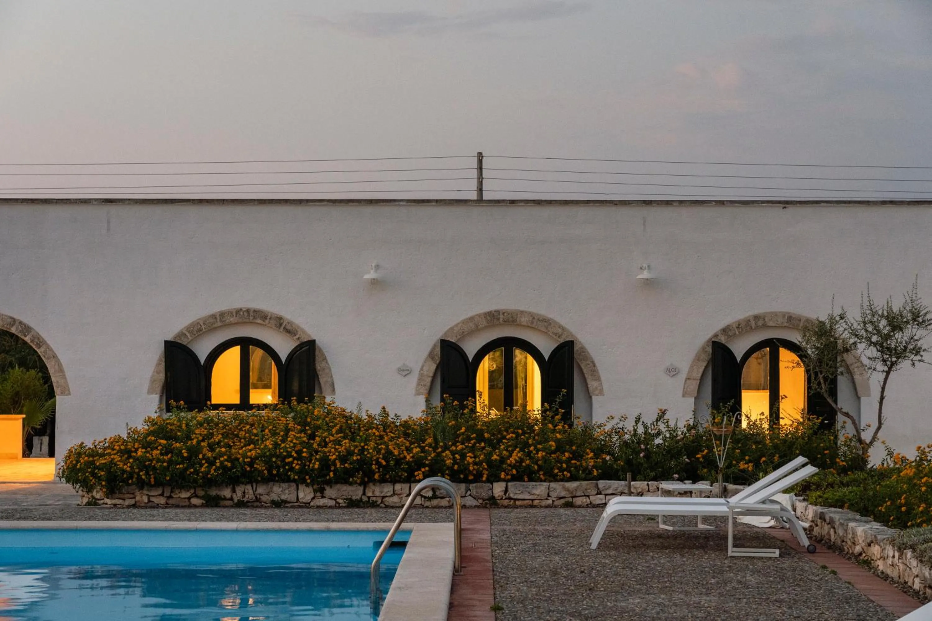 Swimming pool in Masseria Gorgognolo