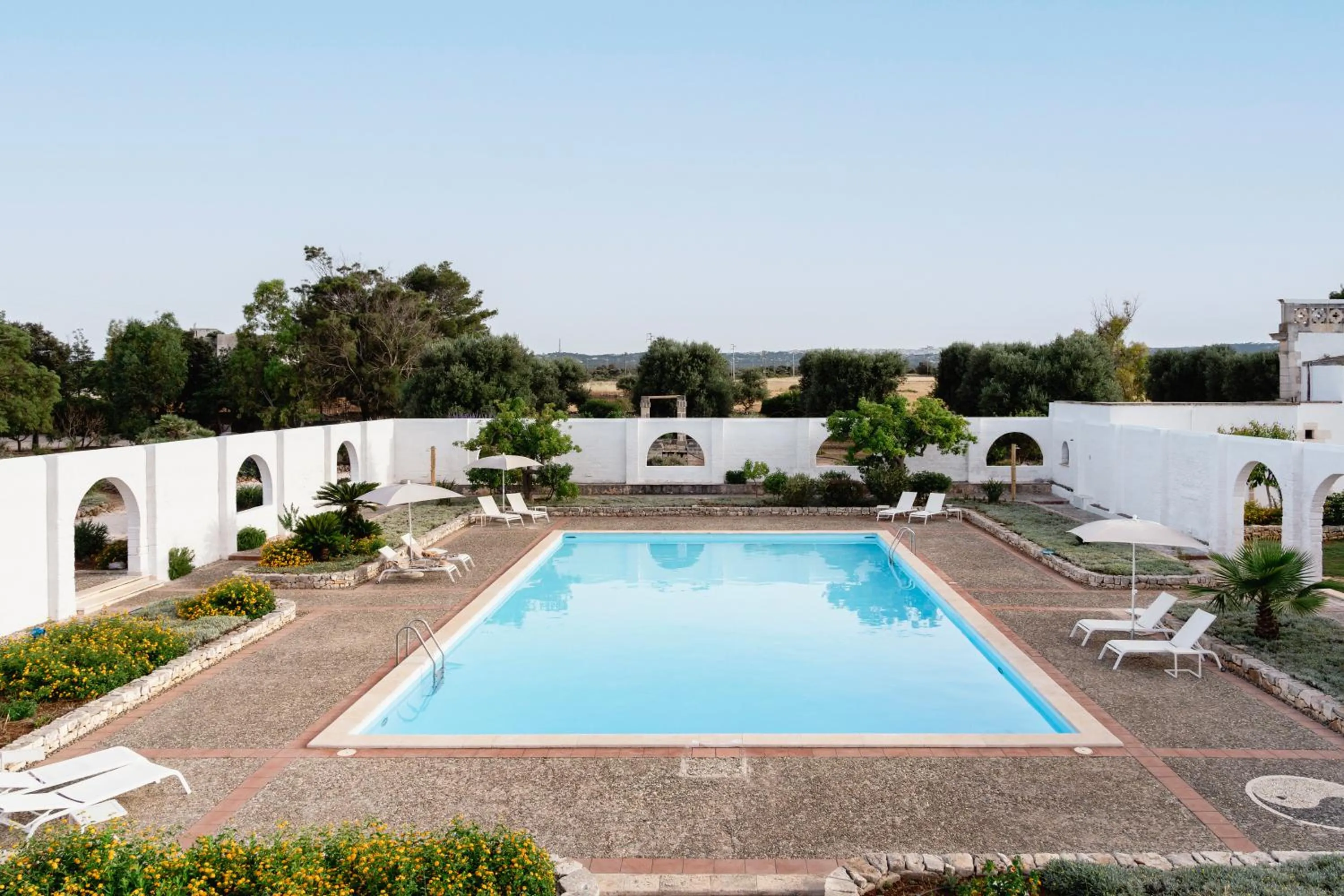 Swimming pool in Masseria Gorgognolo