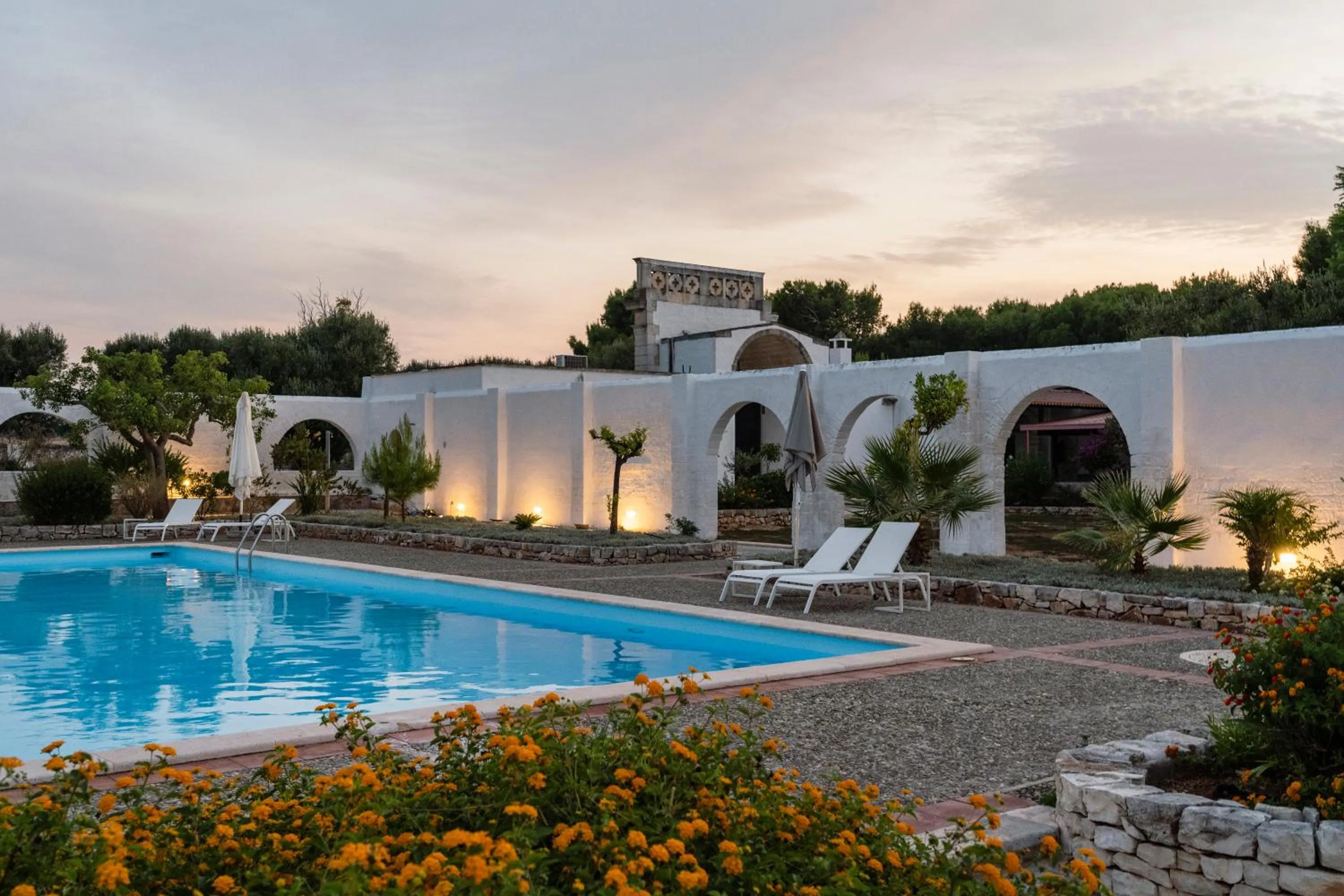 Swimming pool in Masseria Gorgognolo