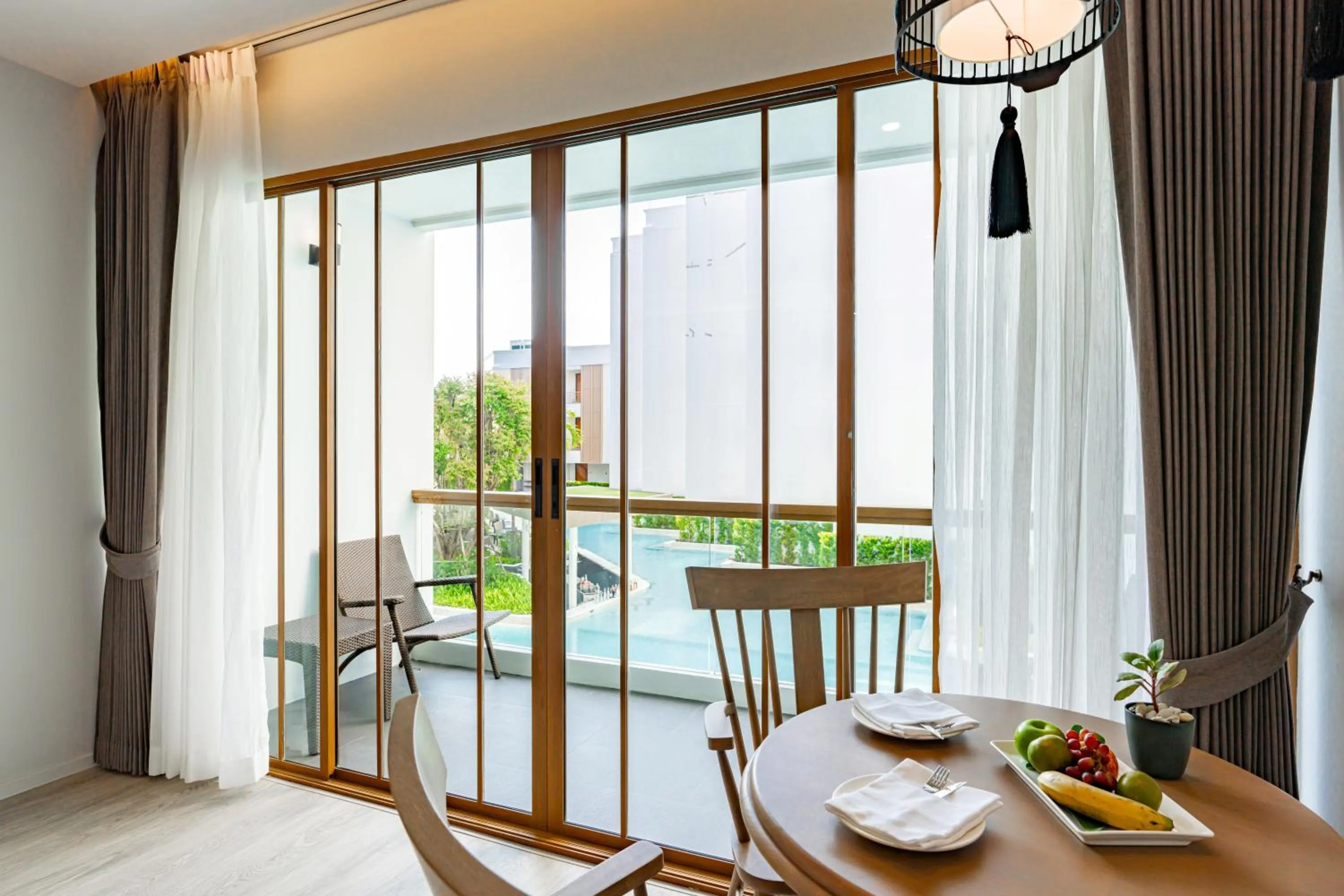 Pool view in Bella Nara Phuket Naiyang Beach