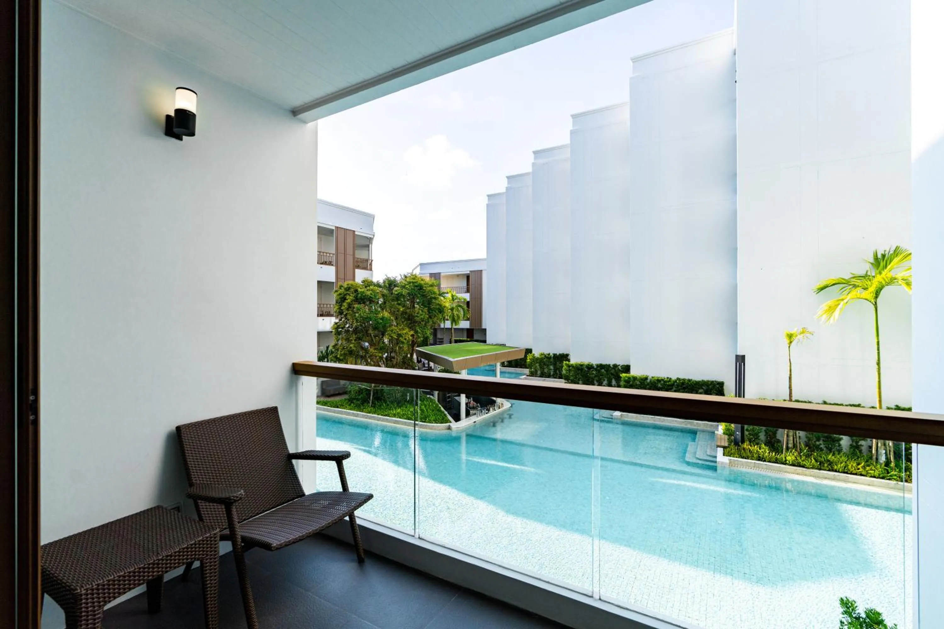 Pool view in Bella Nara Phuket Naiyang Beach