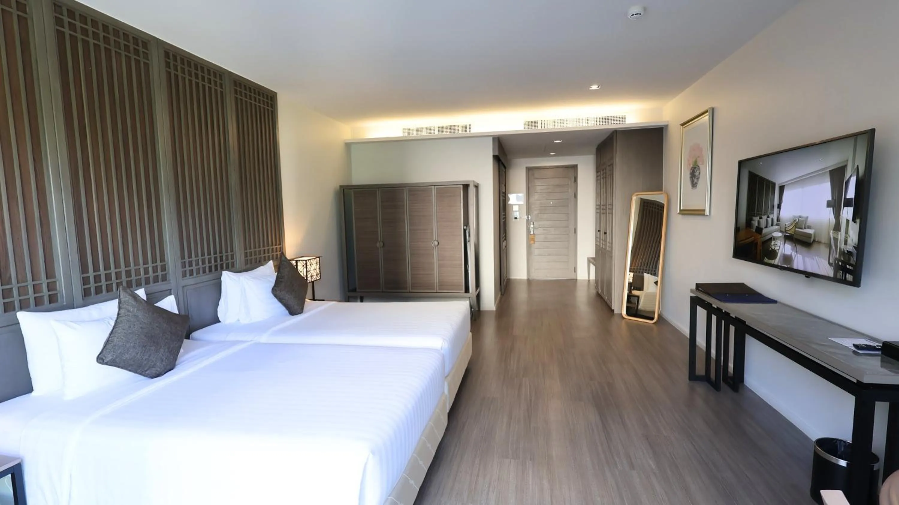 TV and multimedia, Bed in Bella Nara Phuket Naiyang Beach