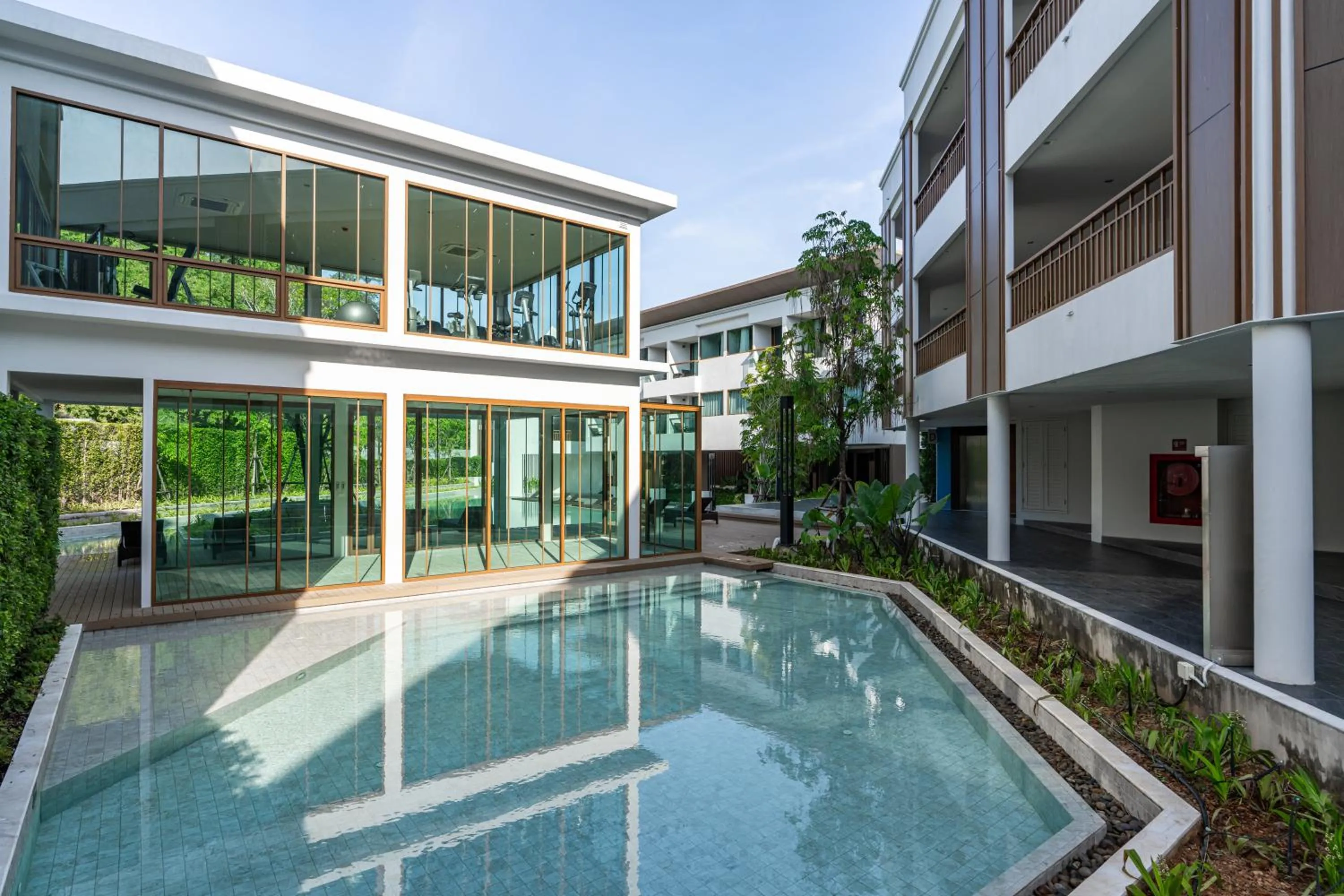 Fitness centre/facilities in Bella Nara Phuket Naiyang Beach