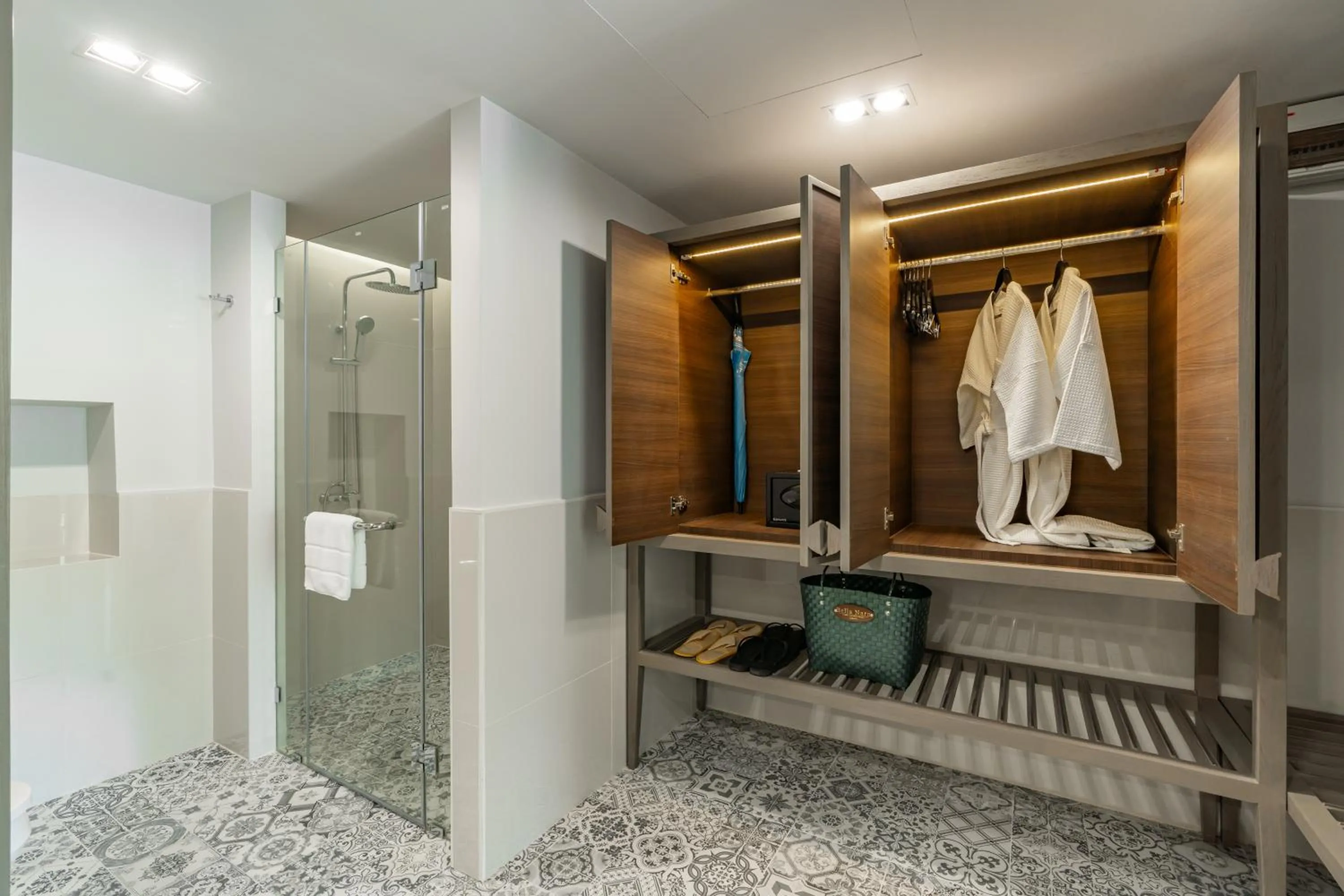 Shower in Bella Nara Phuket Naiyang Beach