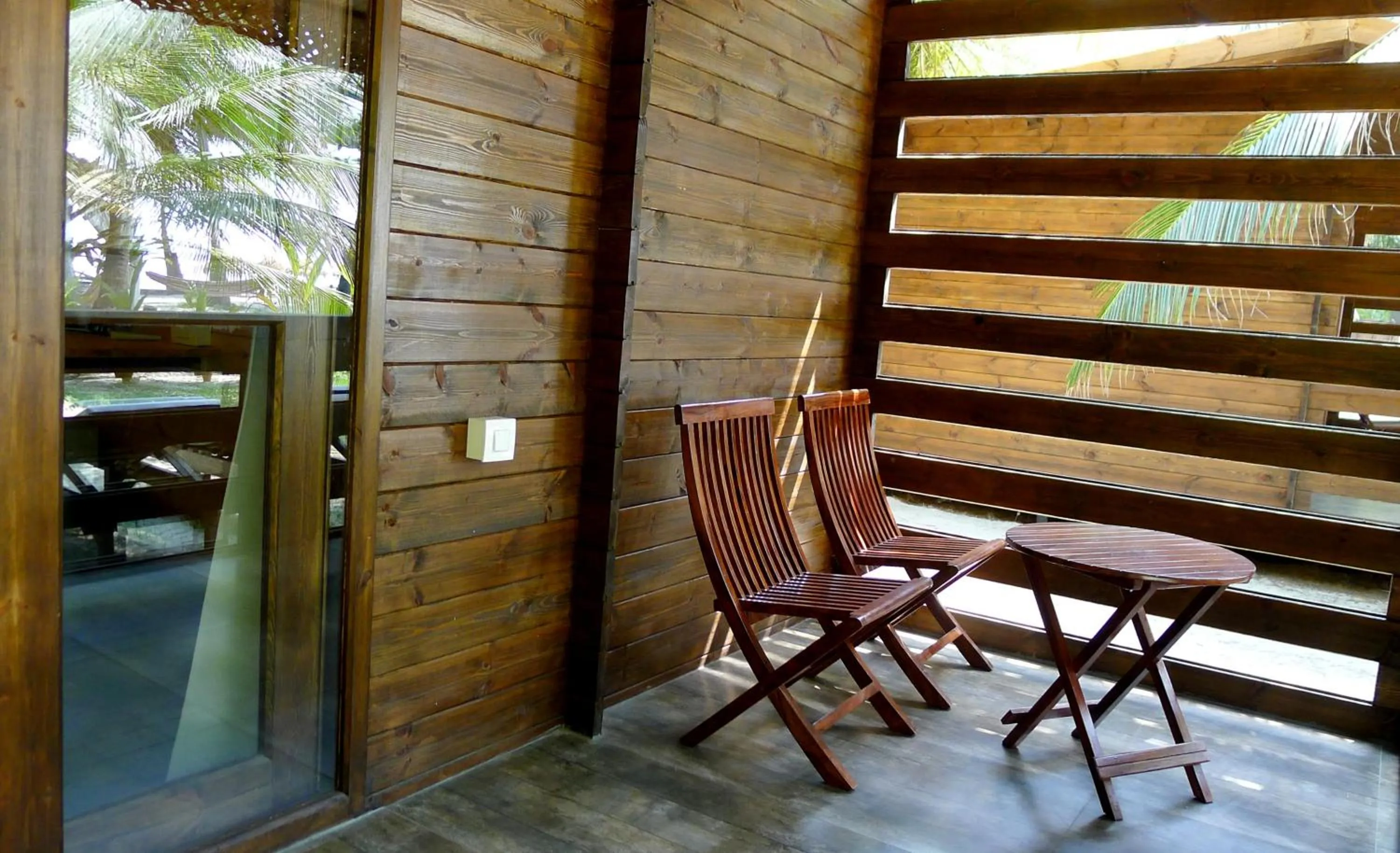 Patio in Mamagoa Beach Resort