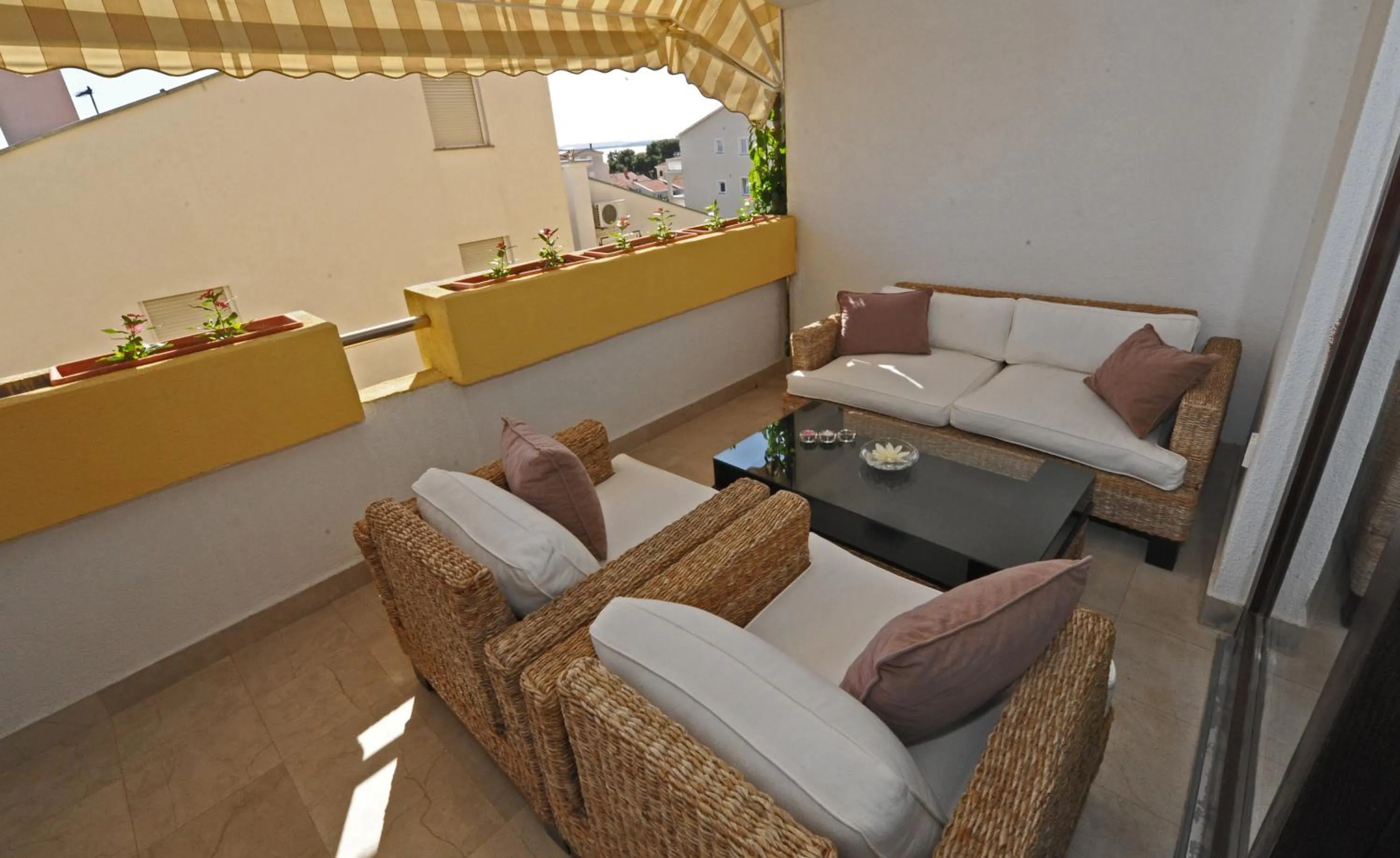 Balcony/Terrace in Apartments Villa Violet