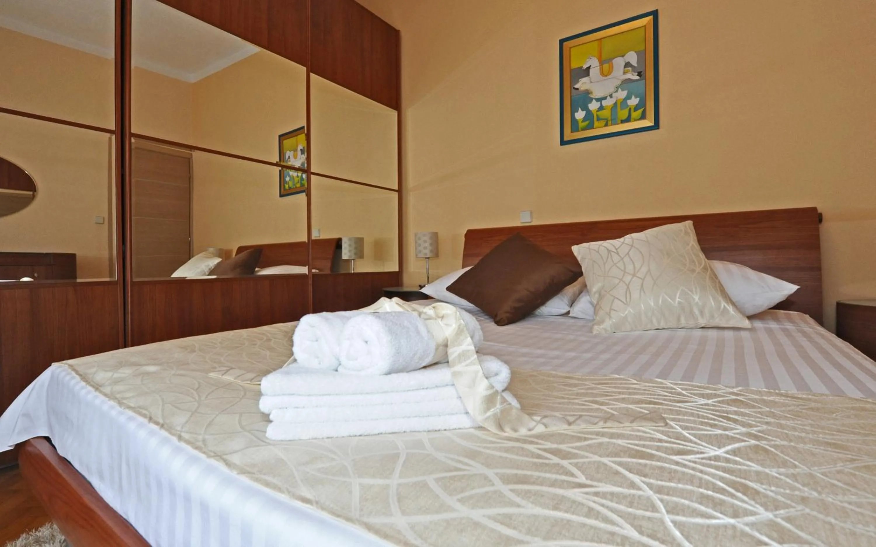 Bed in Apartments Villa Violet