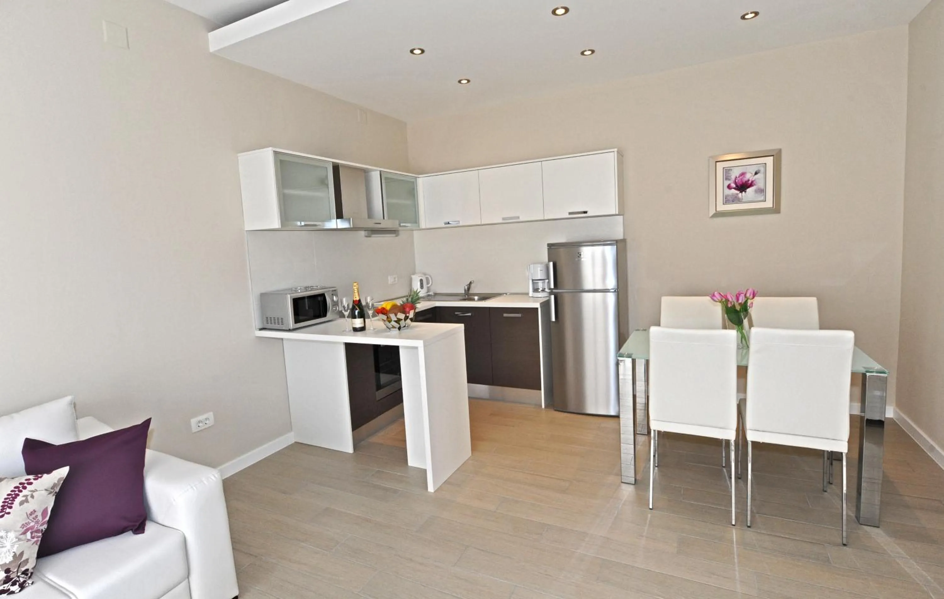 Kitchen or kitchenette in Apartments Villa Violet