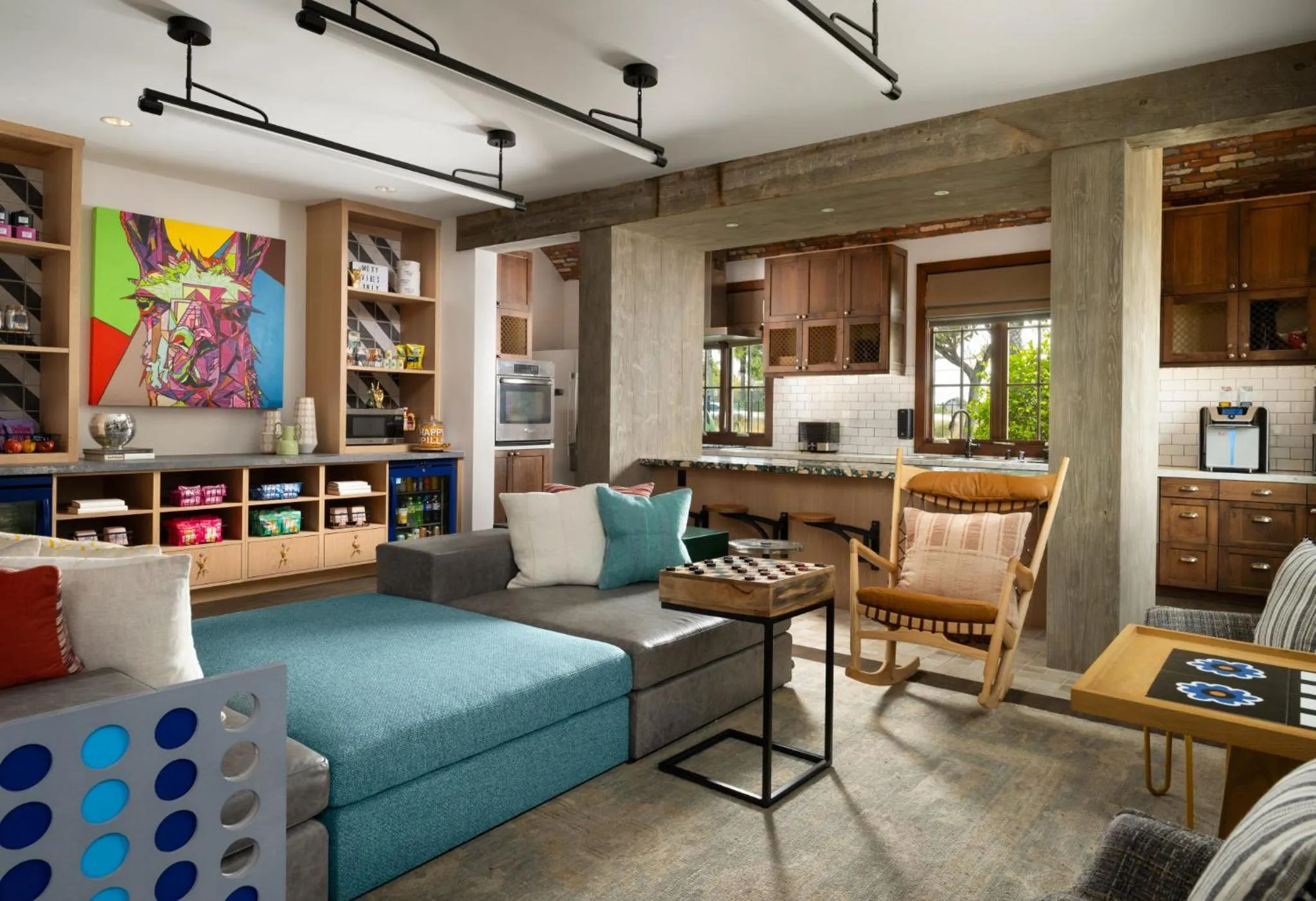 Lobby or reception in The Waterman