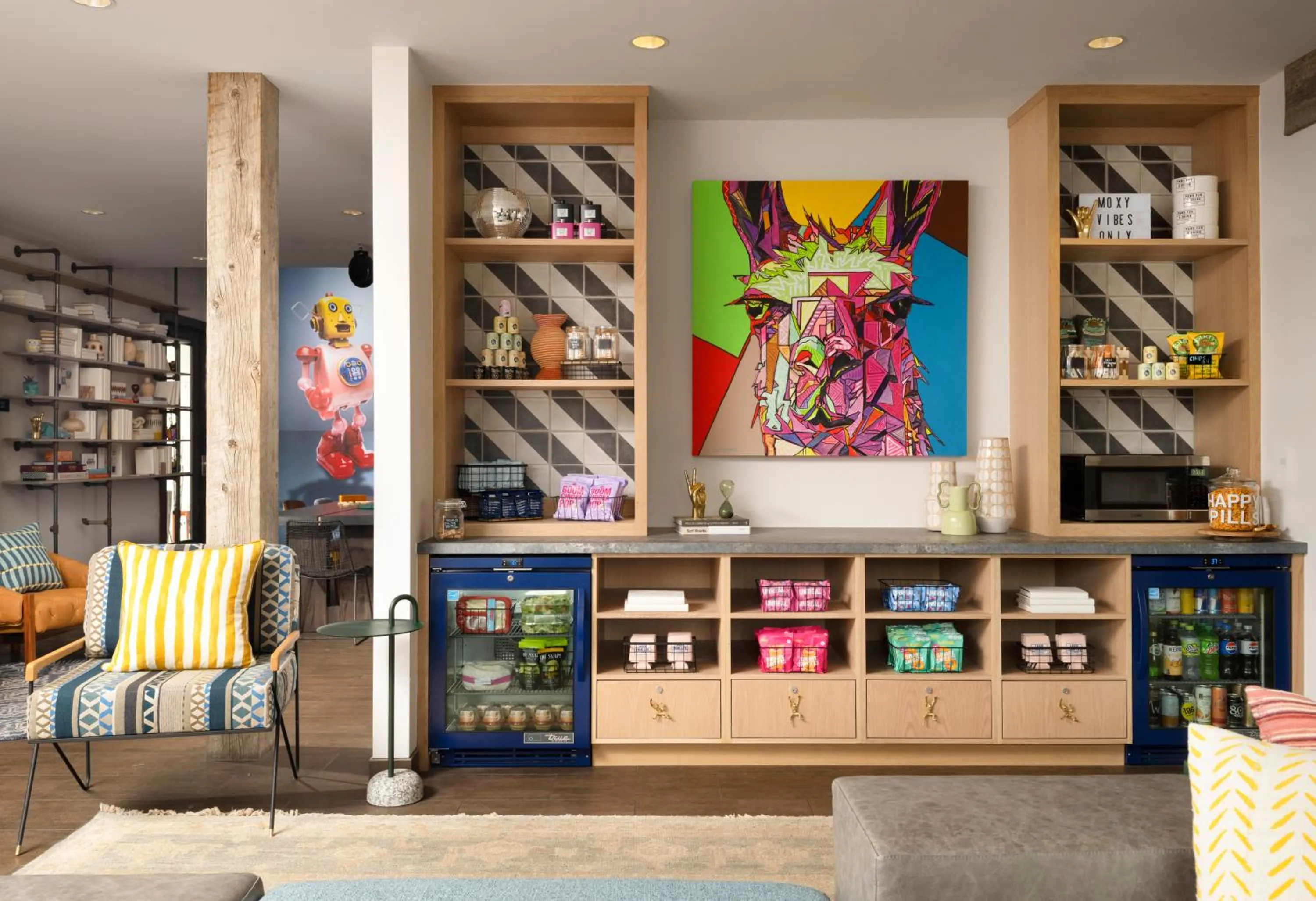 Lobby or reception in The Waterman