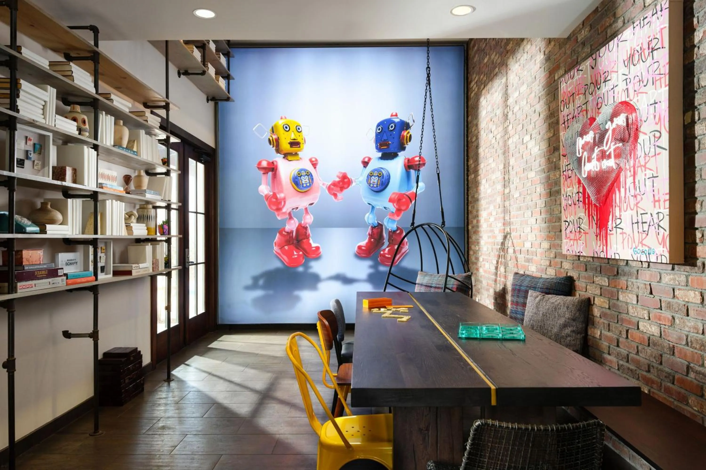 Lobby or reception in The Waterman