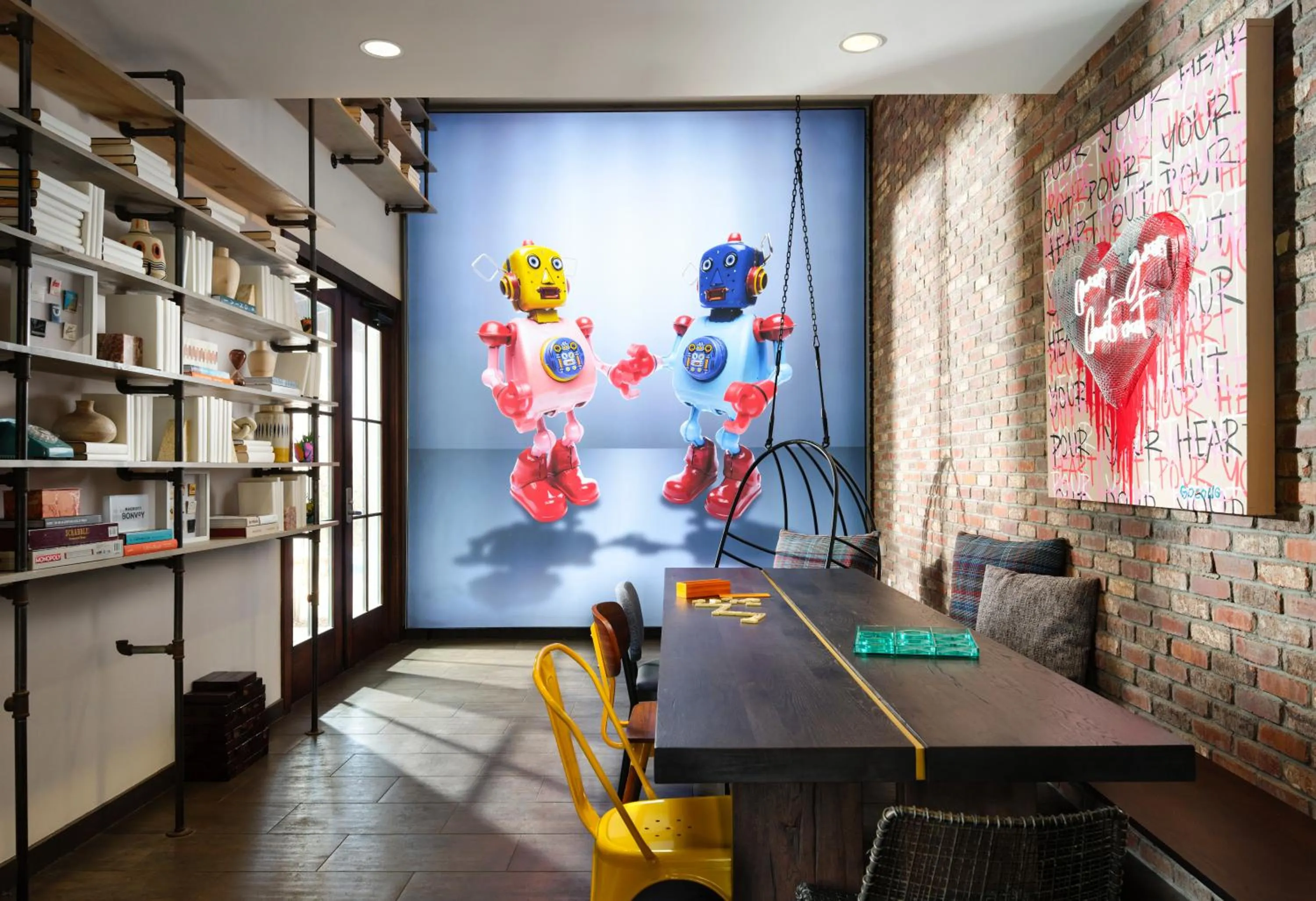 Lobby or reception in The Waterman