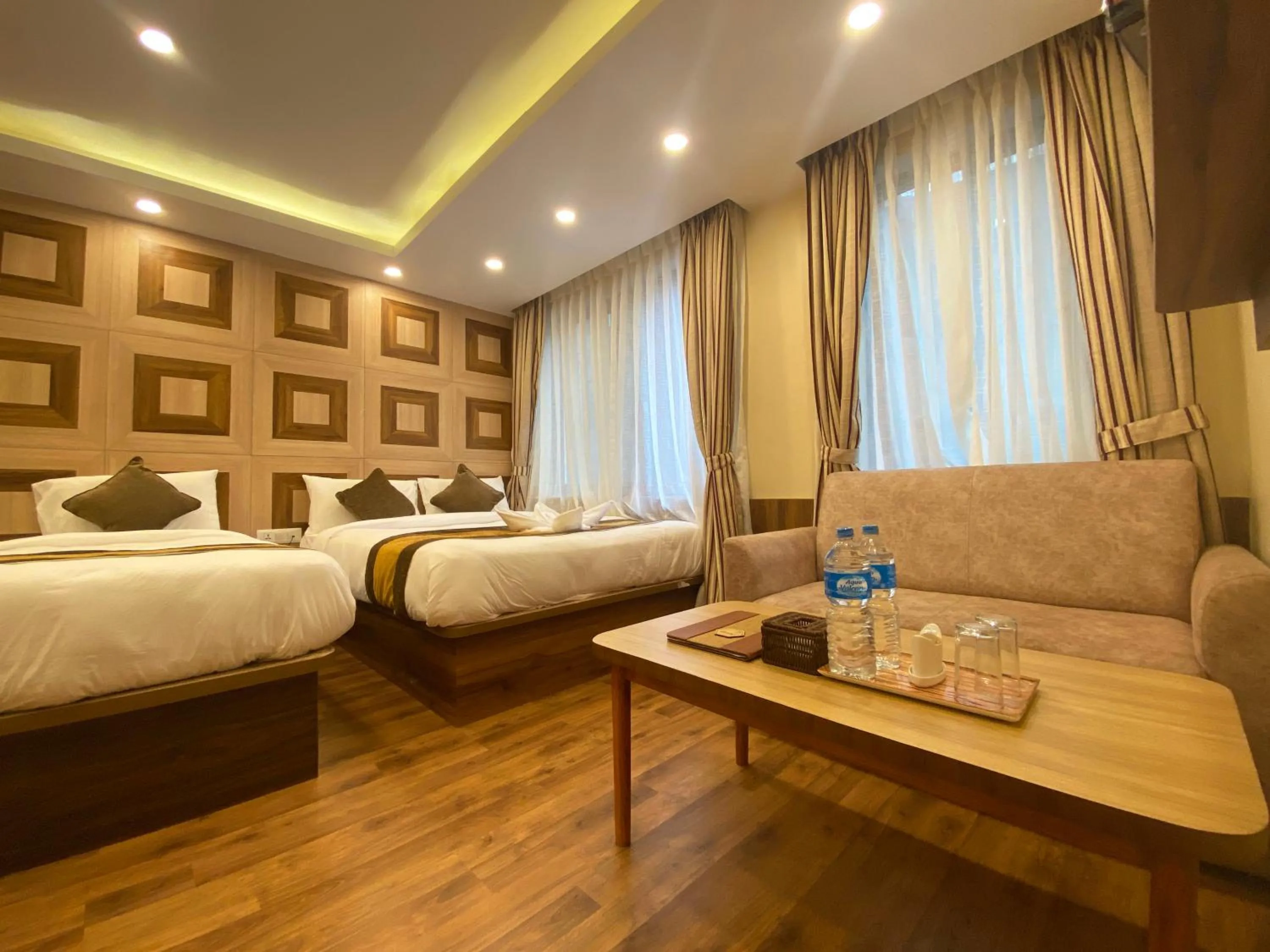 Bed in Hotel Airport Gurkha