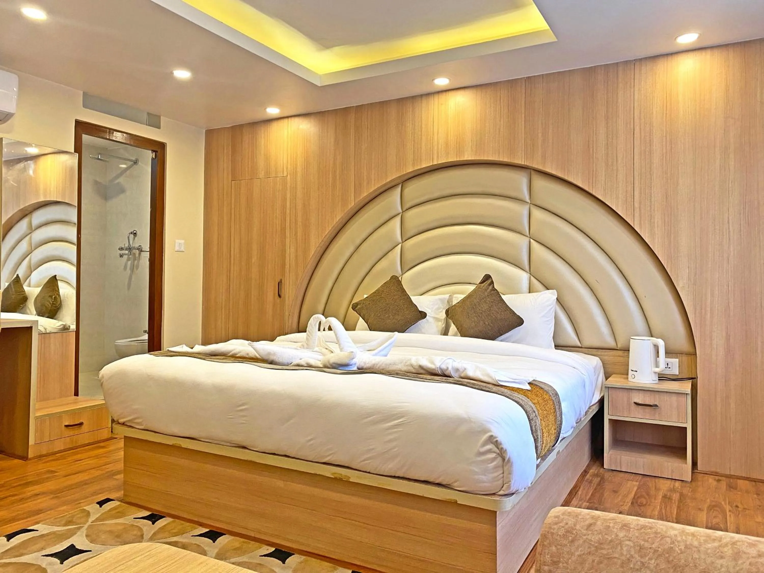 Bed in Hotel Airport Gurkha