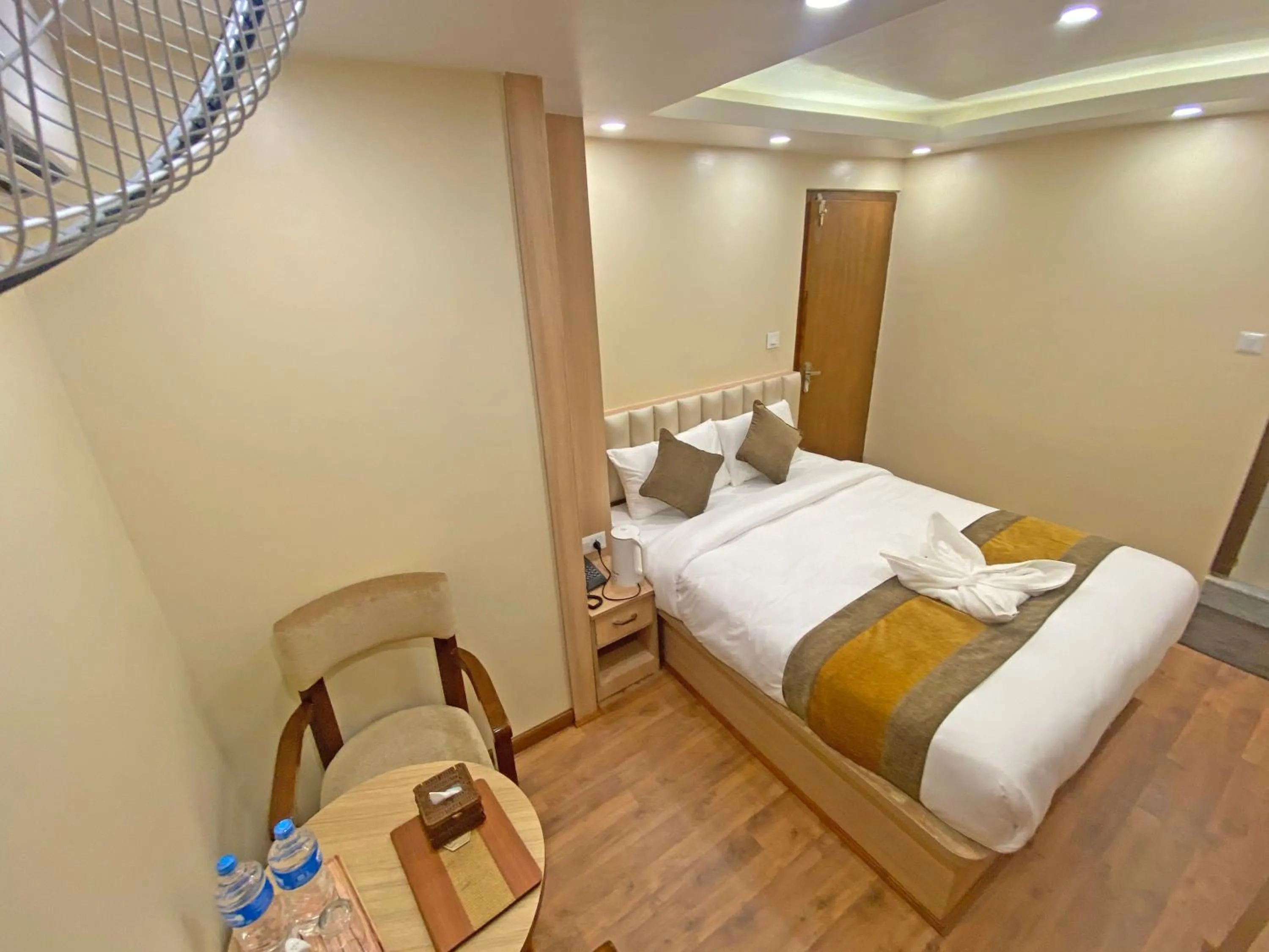 Bed in Hotel Airport Gurkha