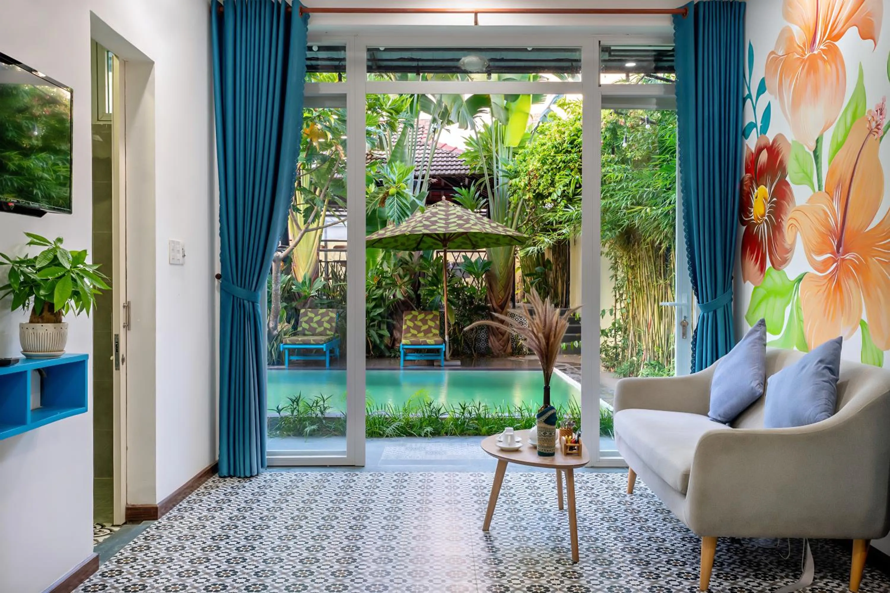 Living room in La Casa Tra Que