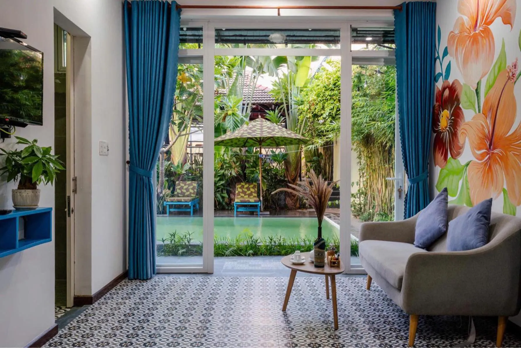 Living room in La Casa Tra Que