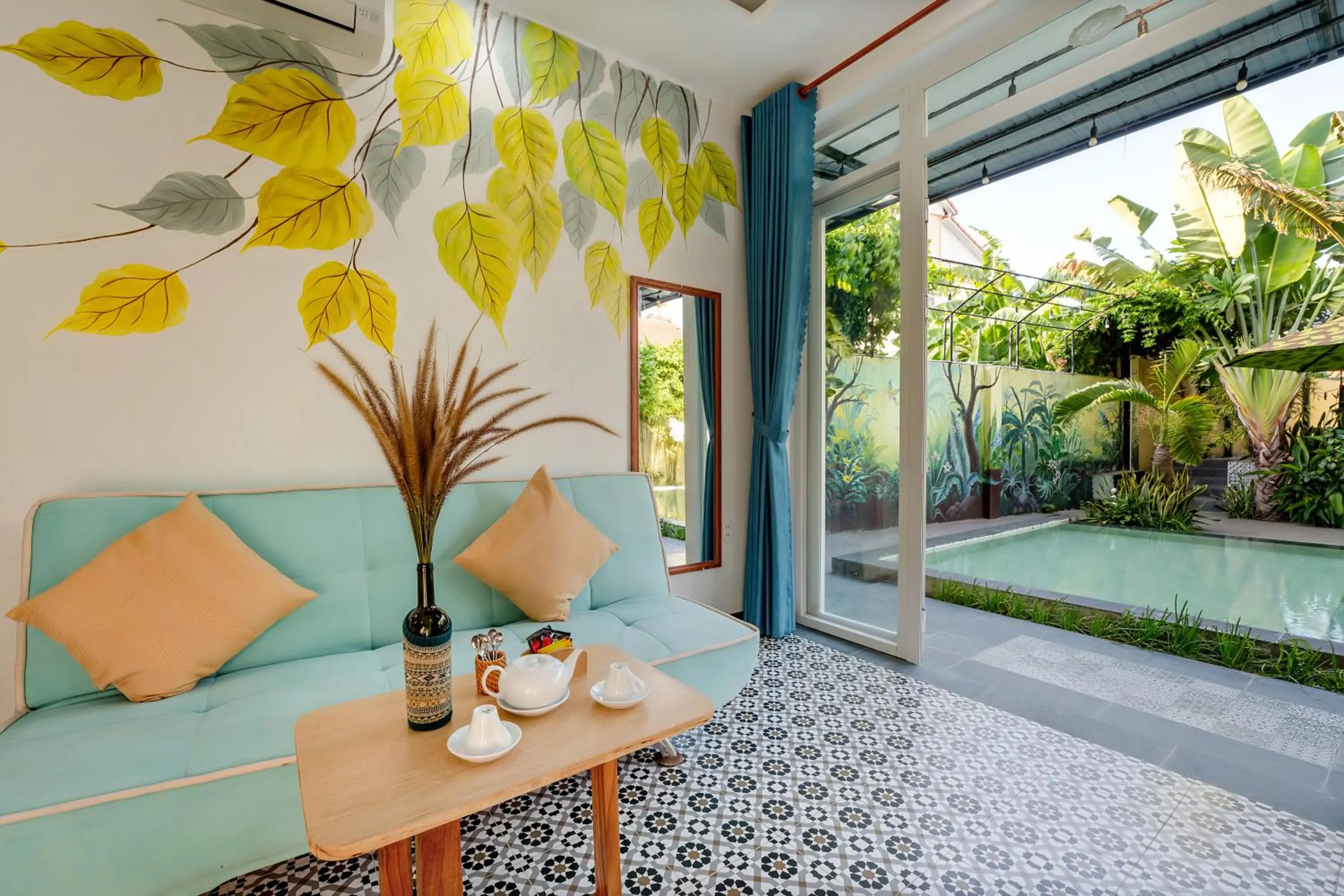 Living room in La Casa Tra Que