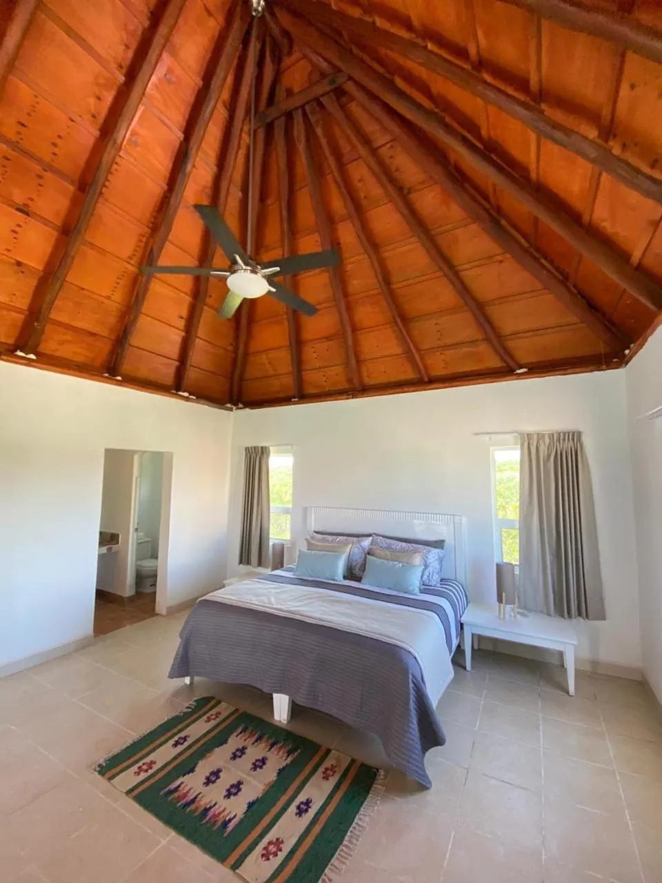 Bedroom, Bed in Caleta Tankah