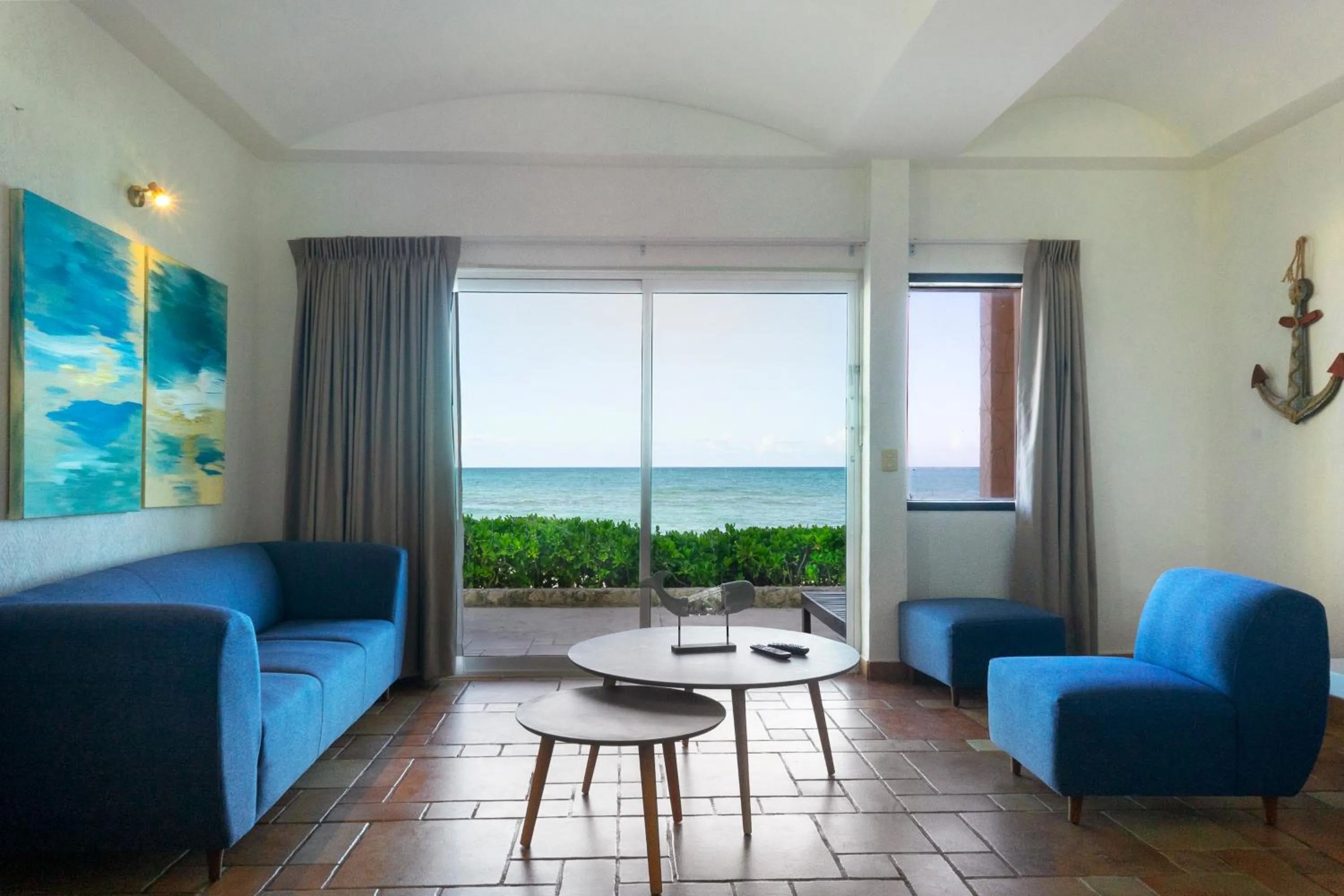 Sea view in Caleta Tankah