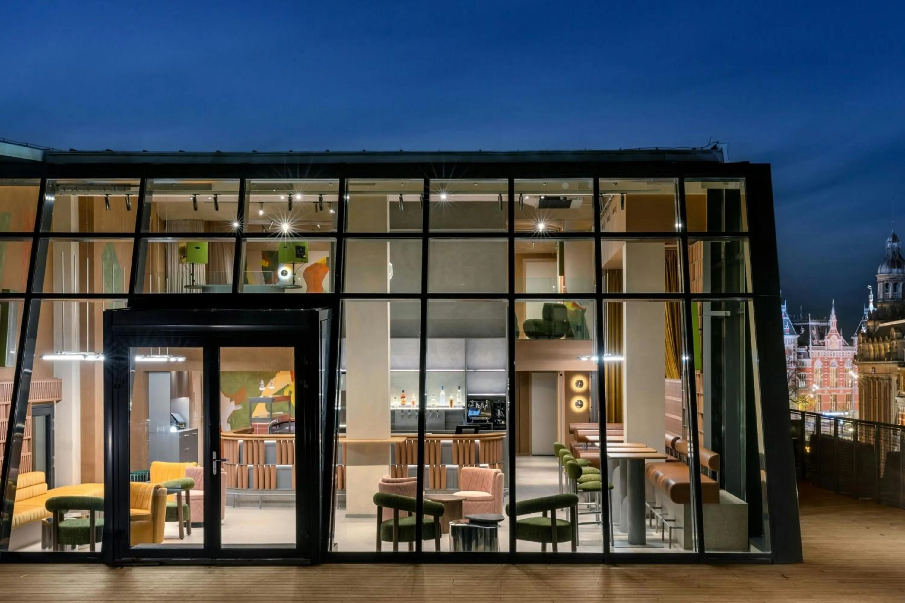 Property building in Renaissance Amsterdam Hotel