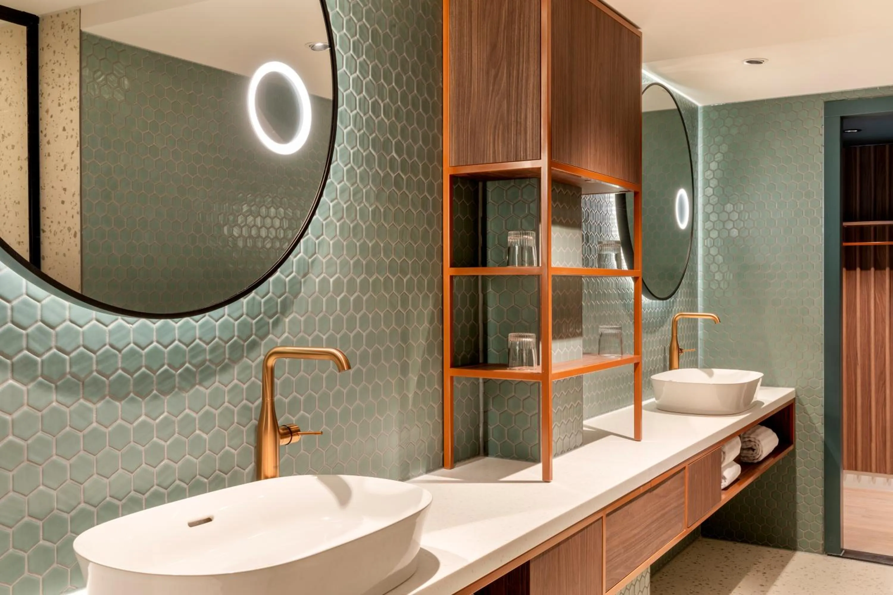 Bathroom in Renaissance Amsterdam Hotel