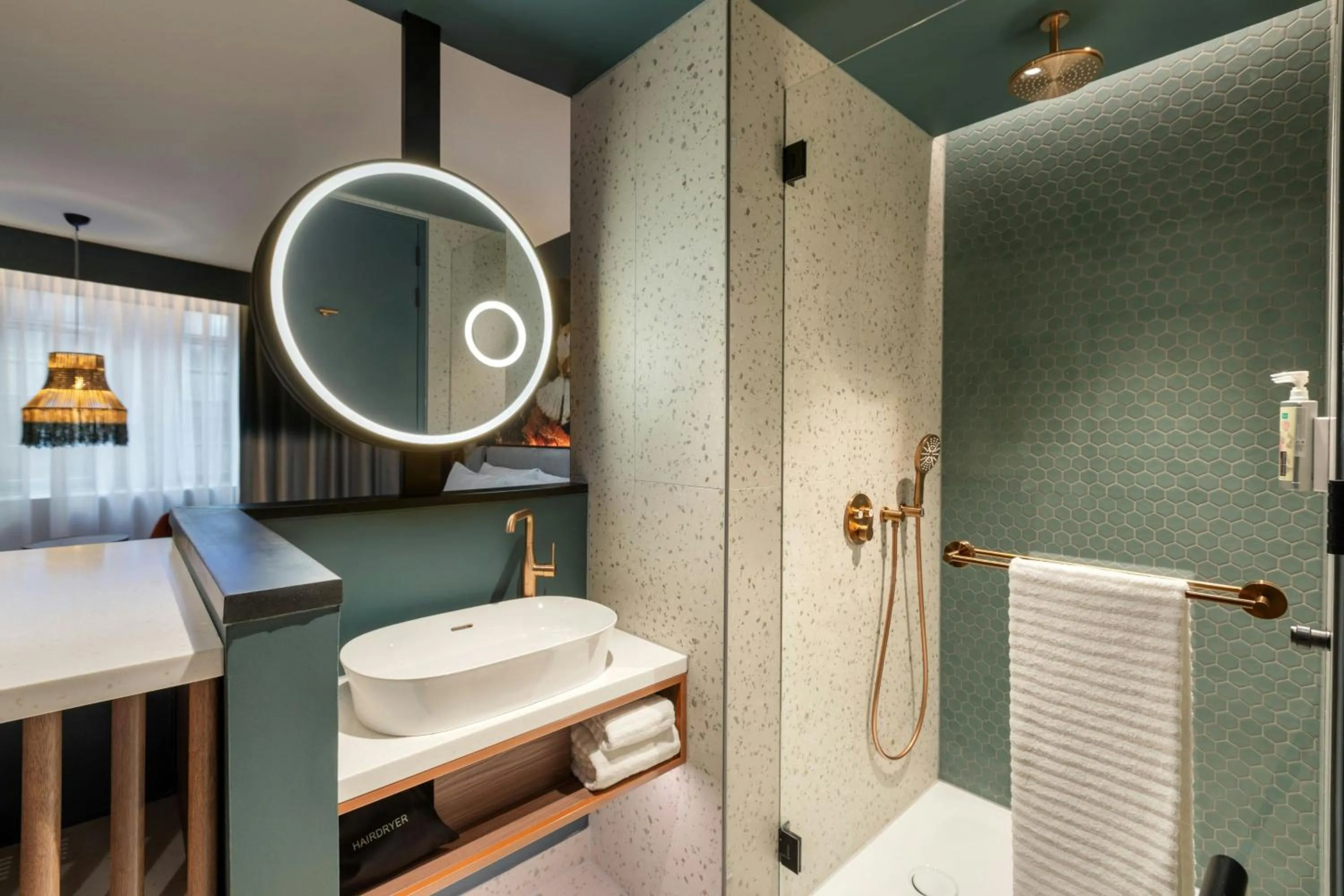 Bathroom in Renaissance Amsterdam Hotel