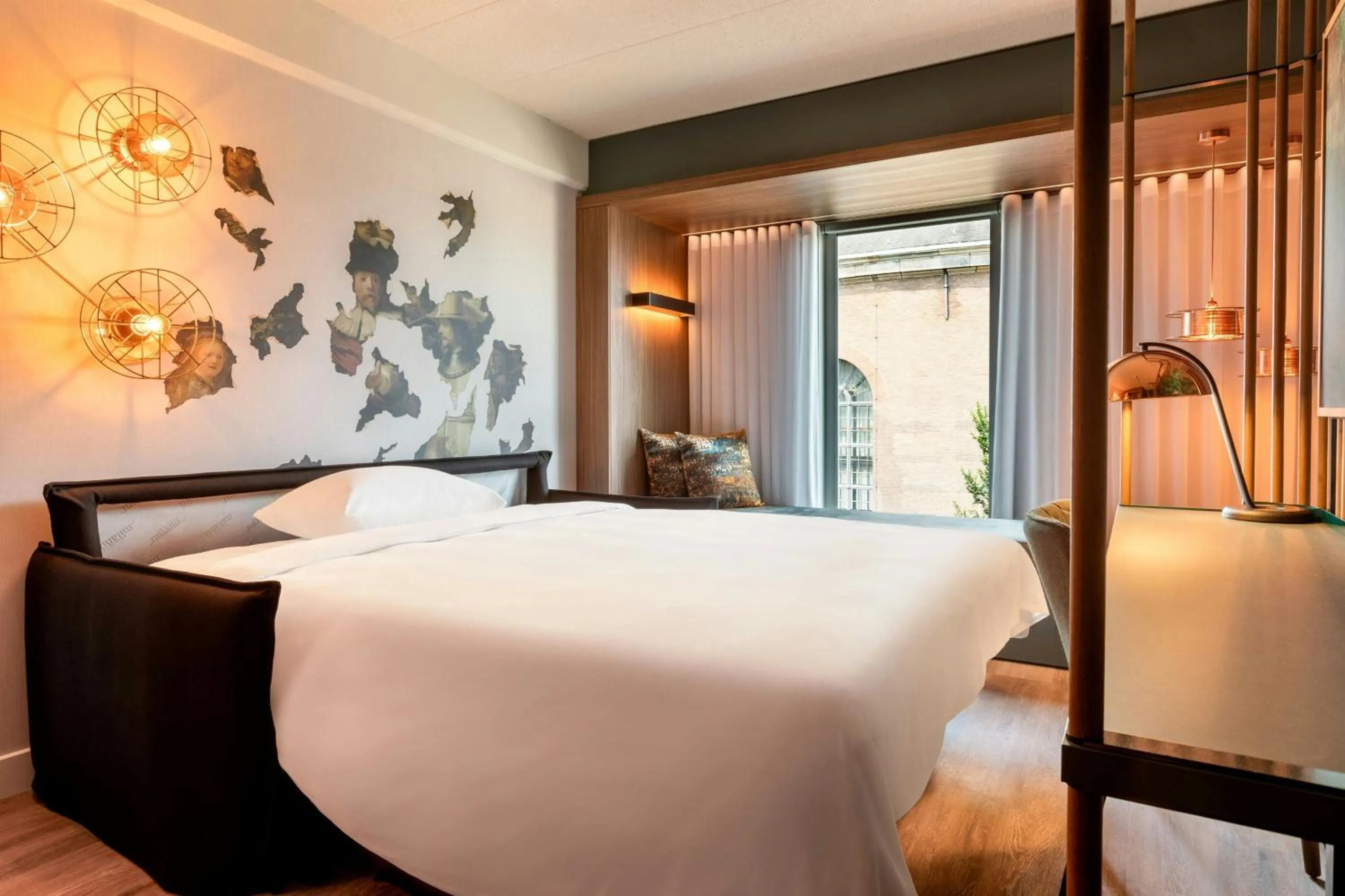 Photo of the whole room, Bed in Renaissance Amsterdam Hotel