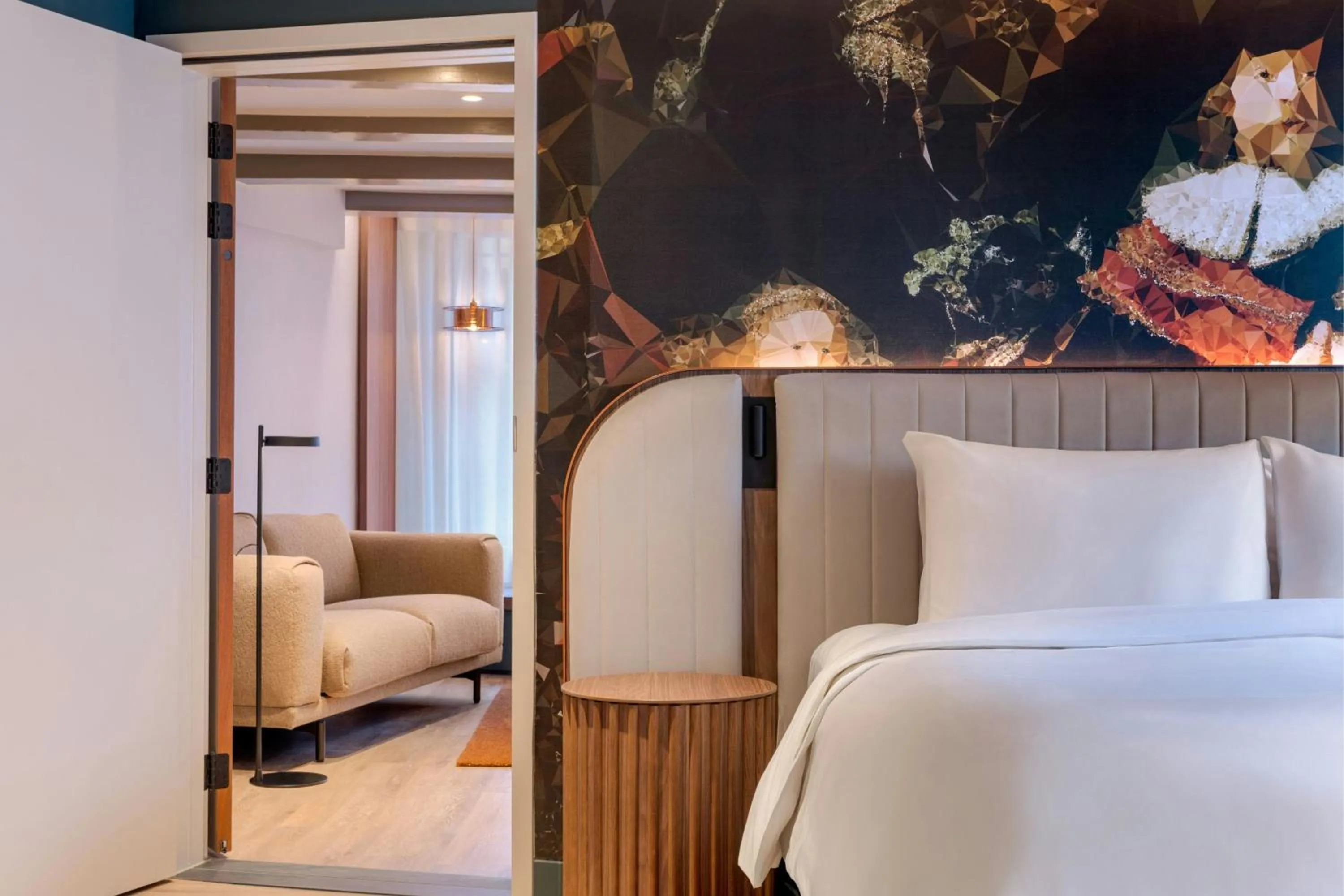 Photo of the whole room, Bed in Renaissance Amsterdam Hotel