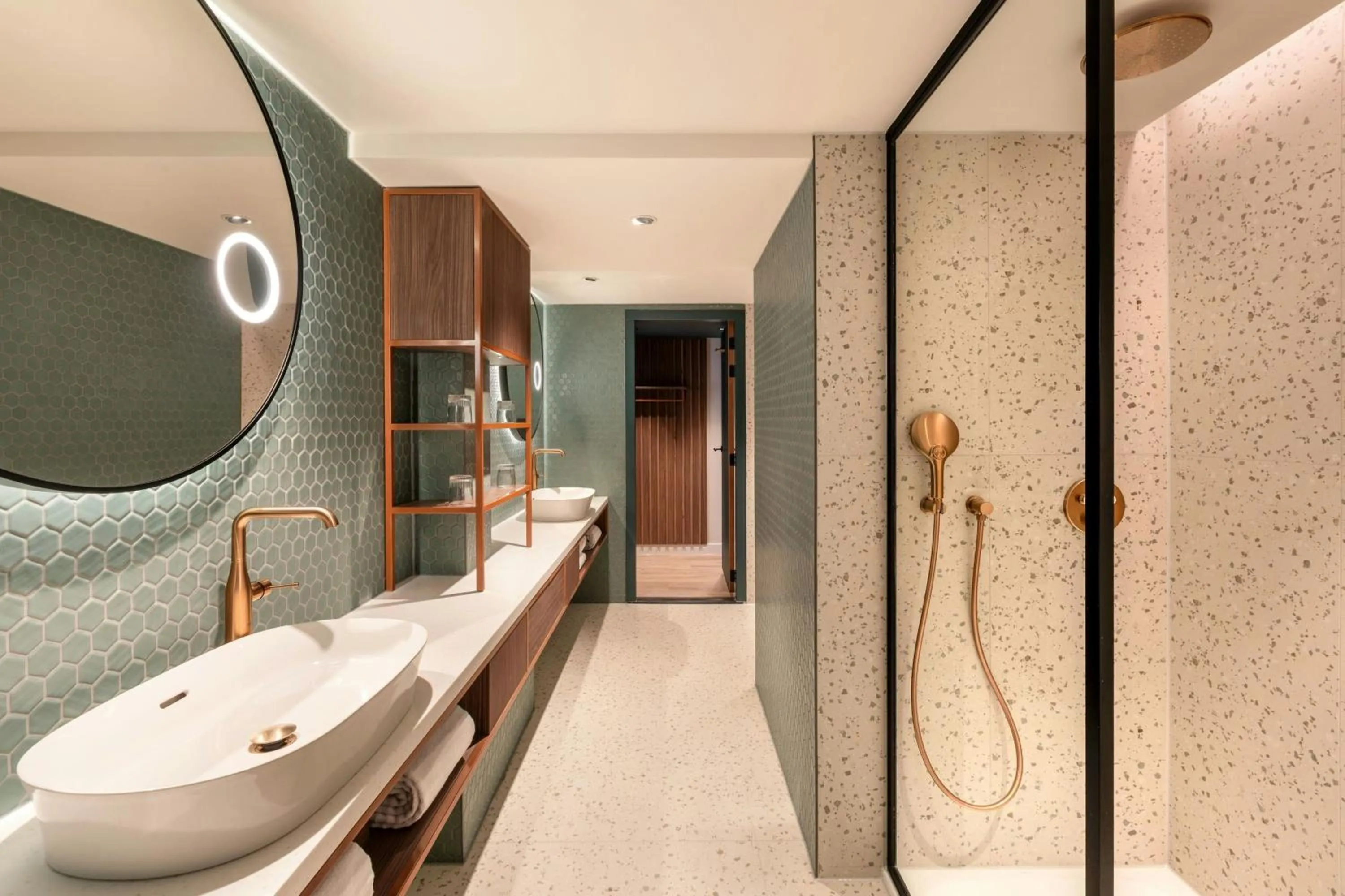 Bathroom in Renaissance Amsterdam Hotel