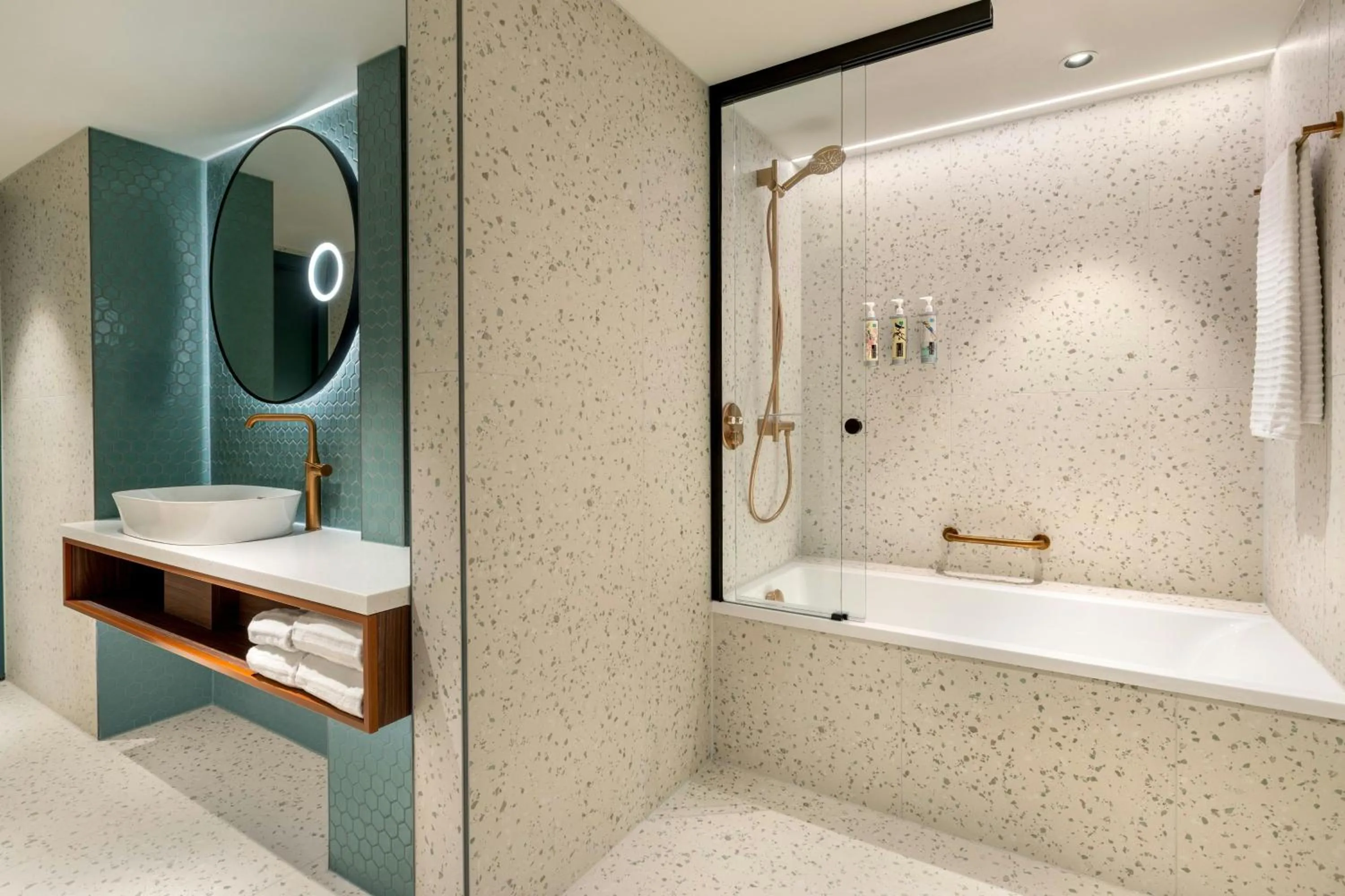 Bathroom in Renaissance Amsterdam Hotel