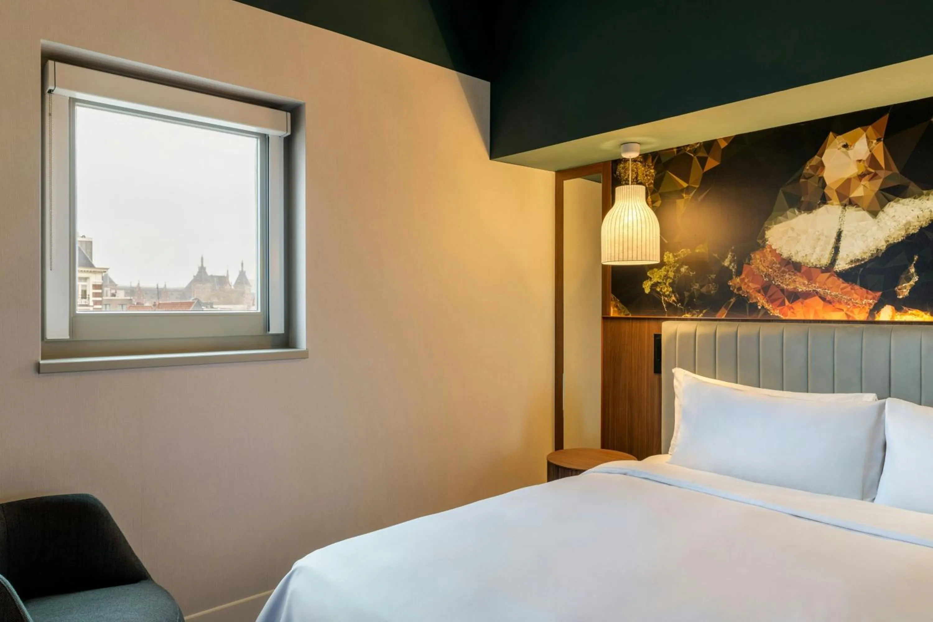 Photo of the whole room, Bed in Renaissance Amsterdam Hotel