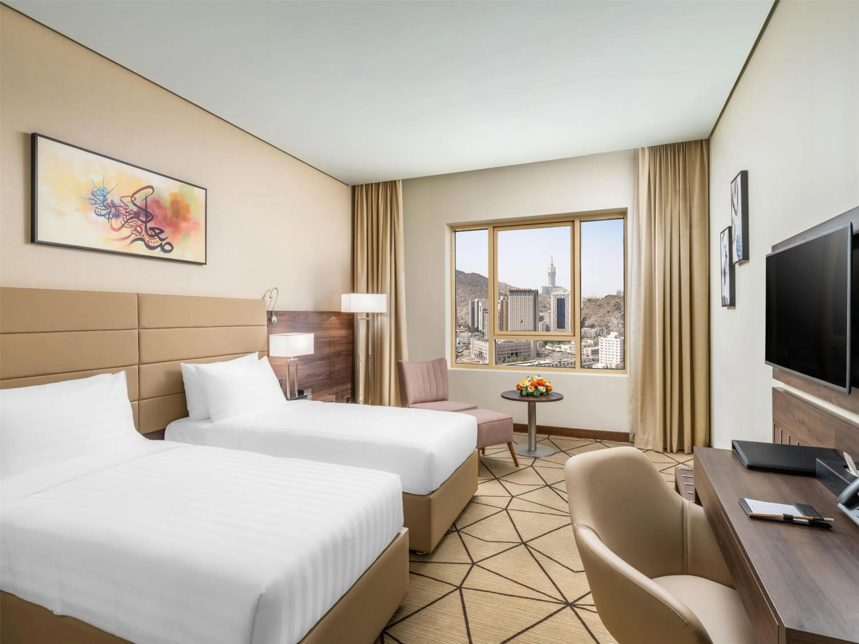 Bed in Wirgan Al Noor, Tapestry Collection by Hilton